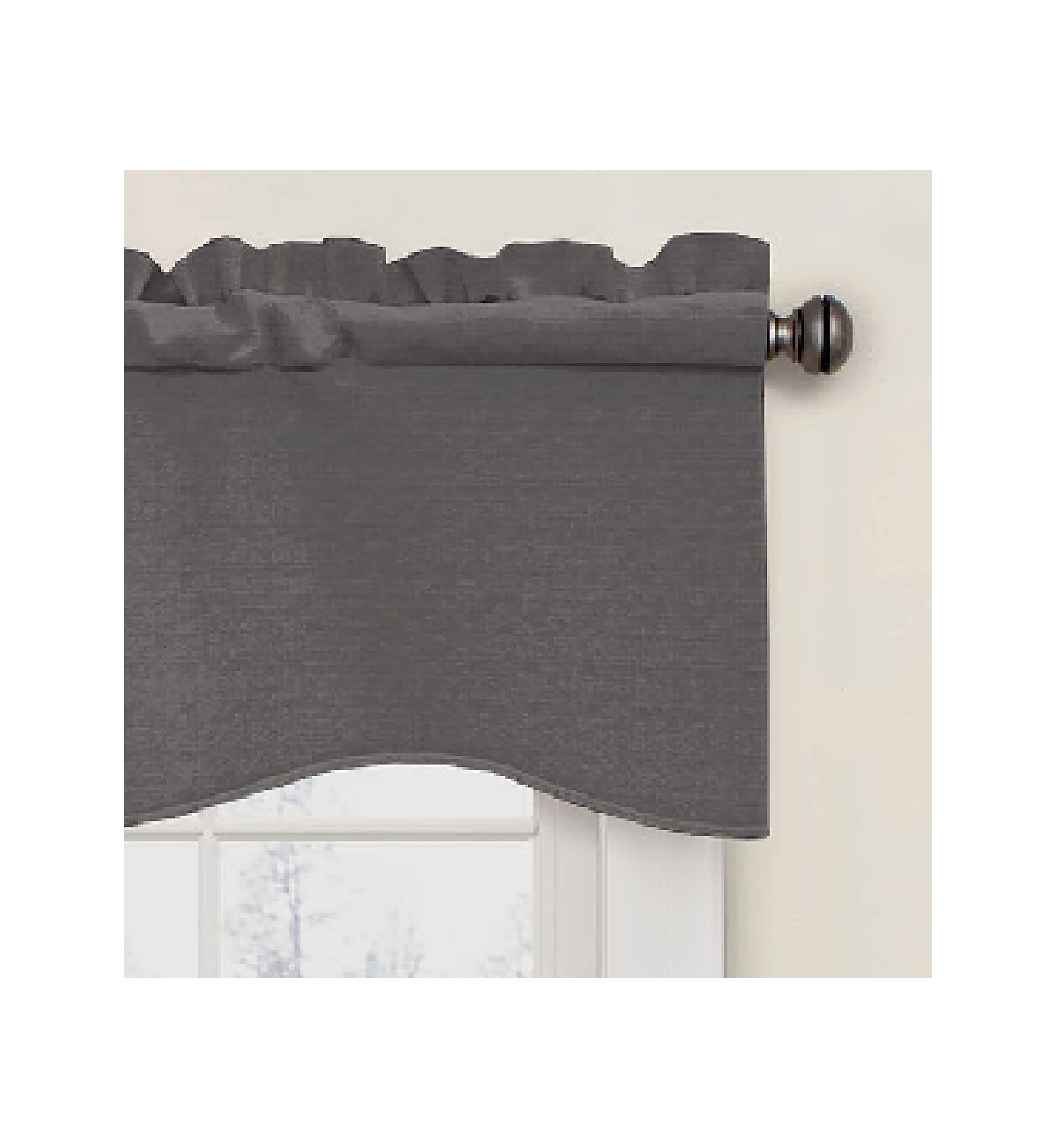 Kendall Blackout Wave Curtain Valance