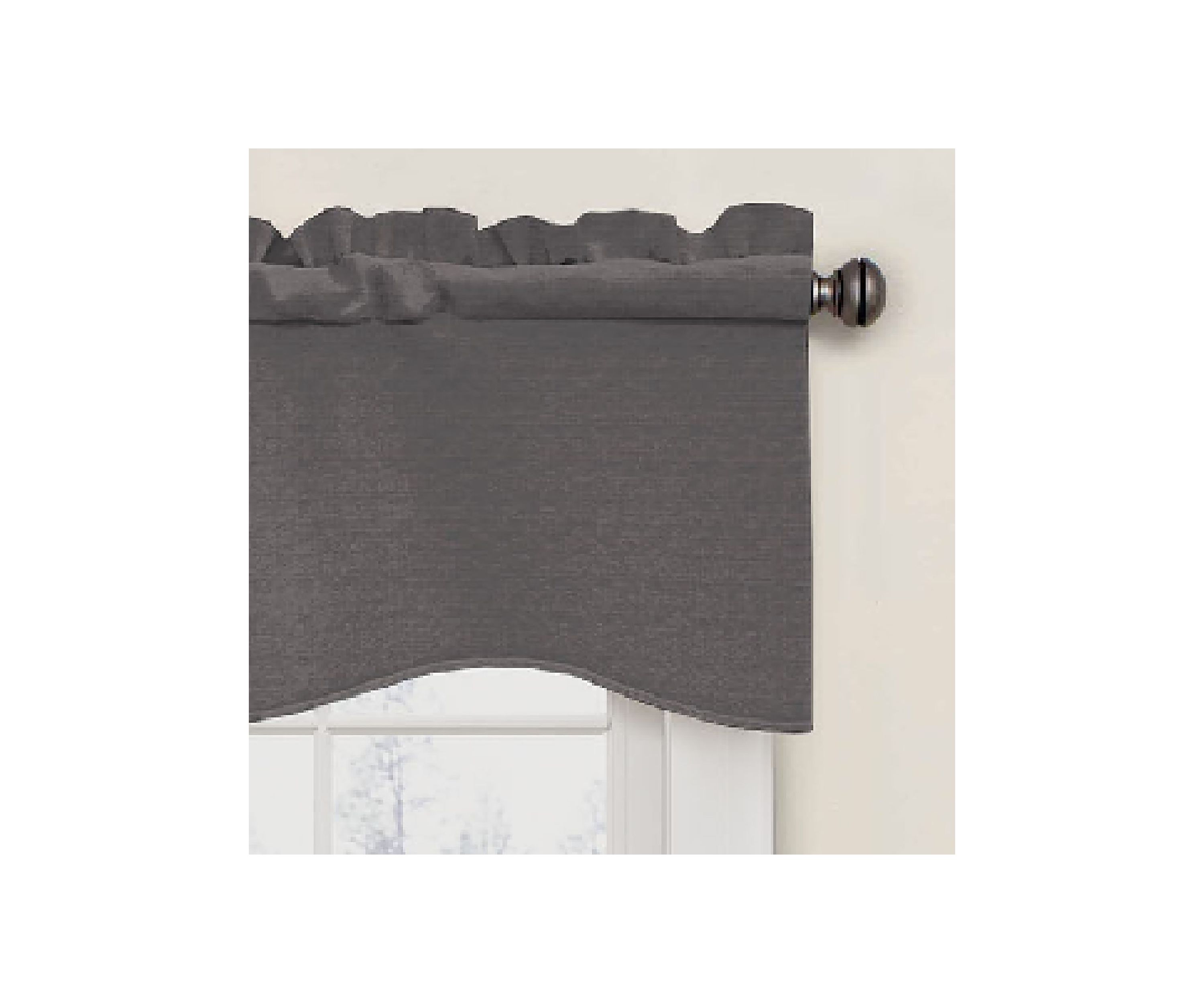 Kendall Blackout Wave Curtain Valance