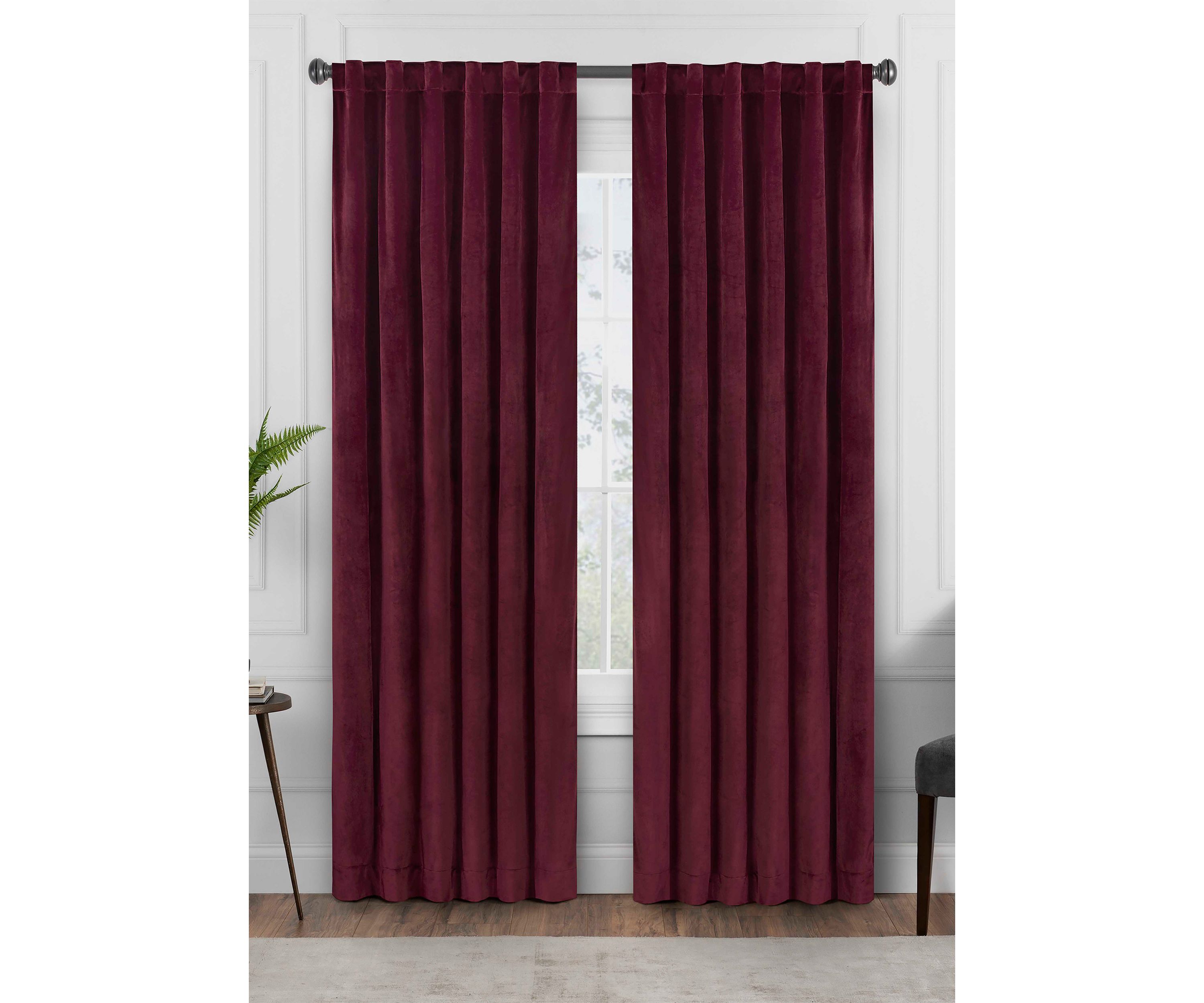  Harper Velvet Absolute Zero Blackout Window Panel 