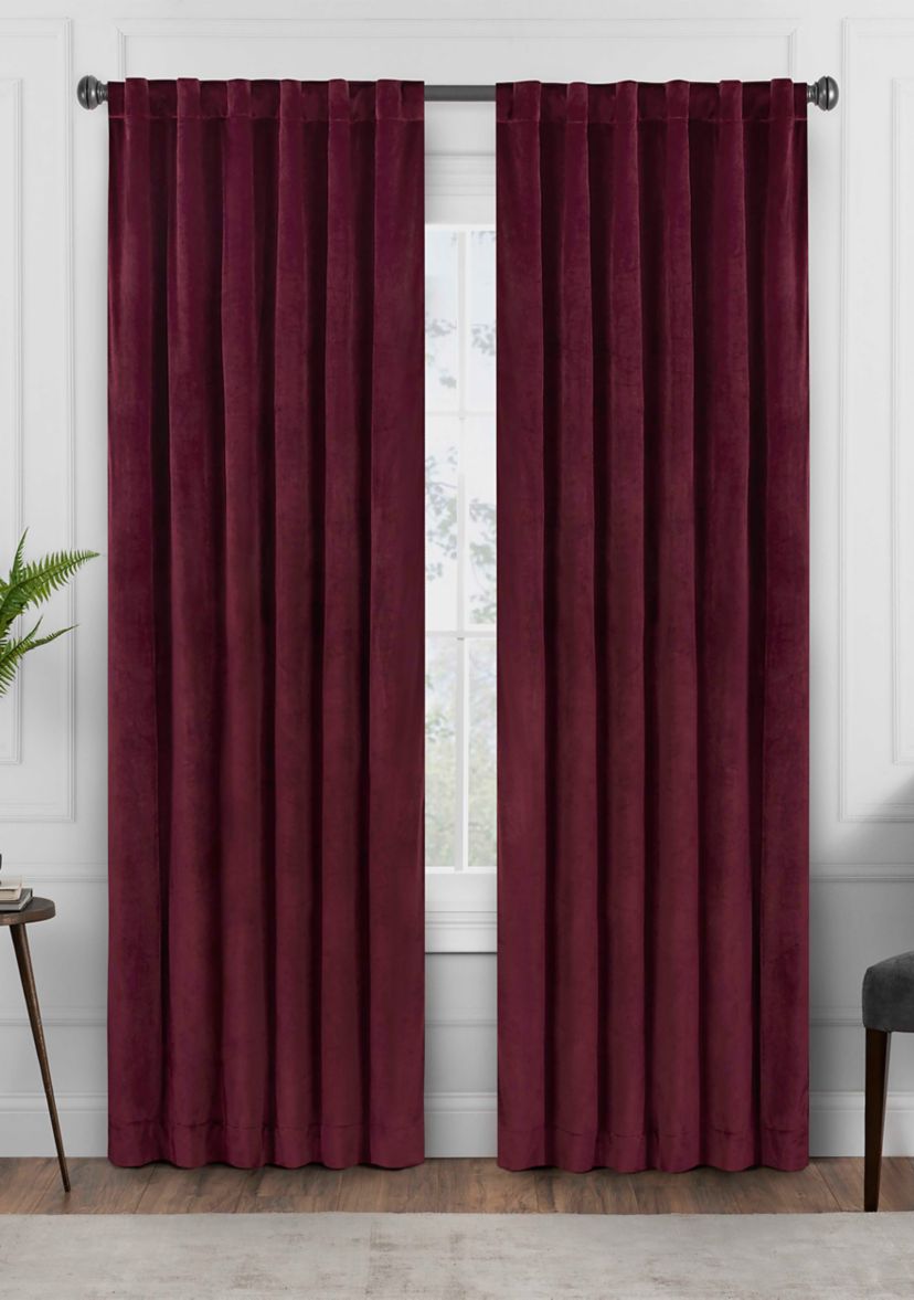  Harper Velvet Absolute Zero Blackout Window Panel 