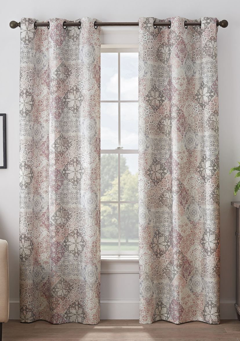 Martina Medallion Absolute Zero 100% Blackout Window Panel