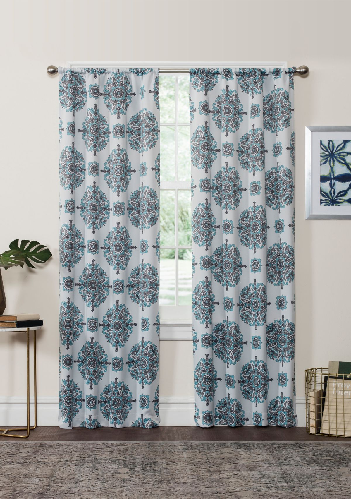 Olivia Thermaweave Room-Darkening Window Curtain Panel