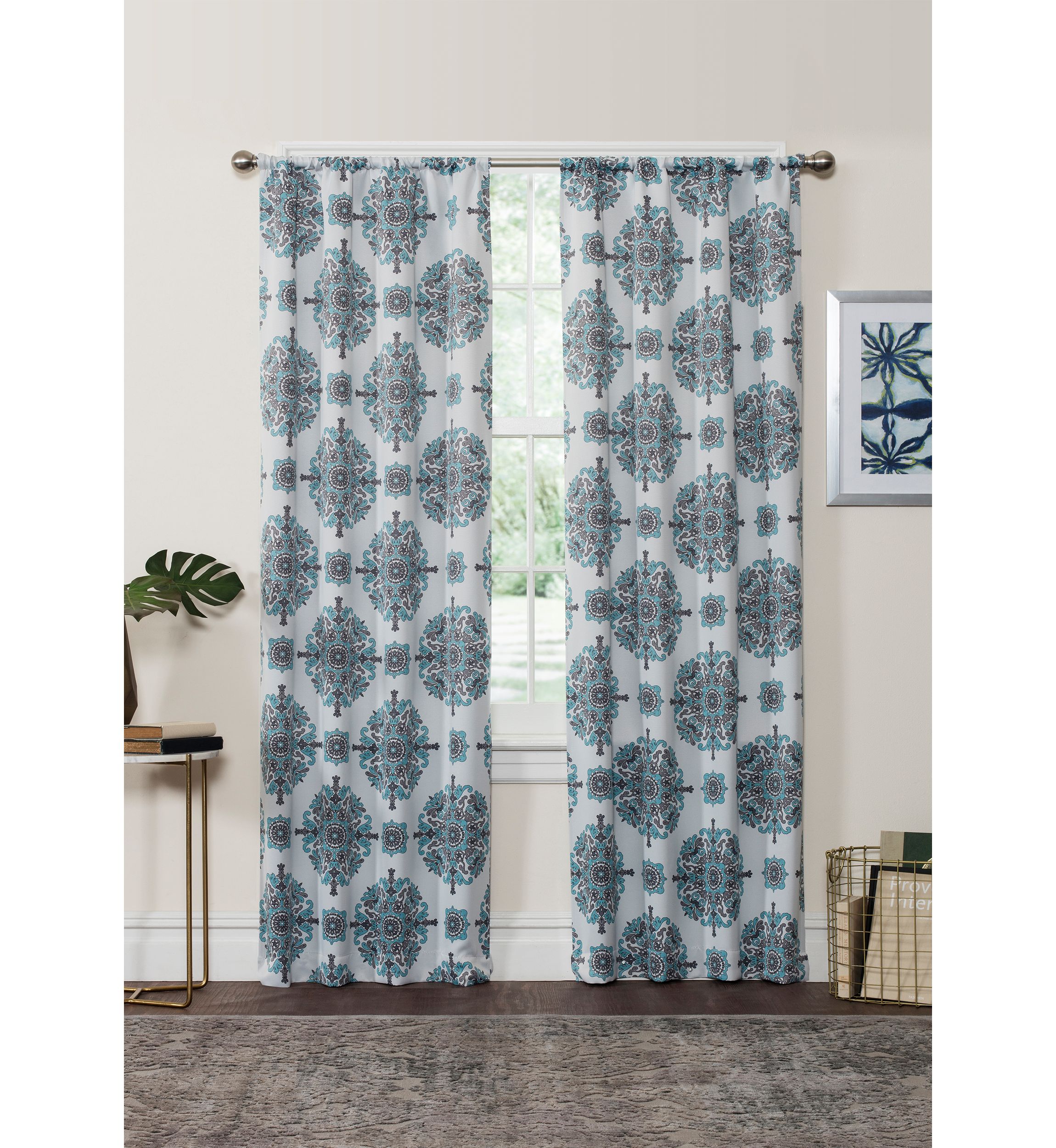 Olivia Thermaweave Room-Darkening Window Curtain Panel