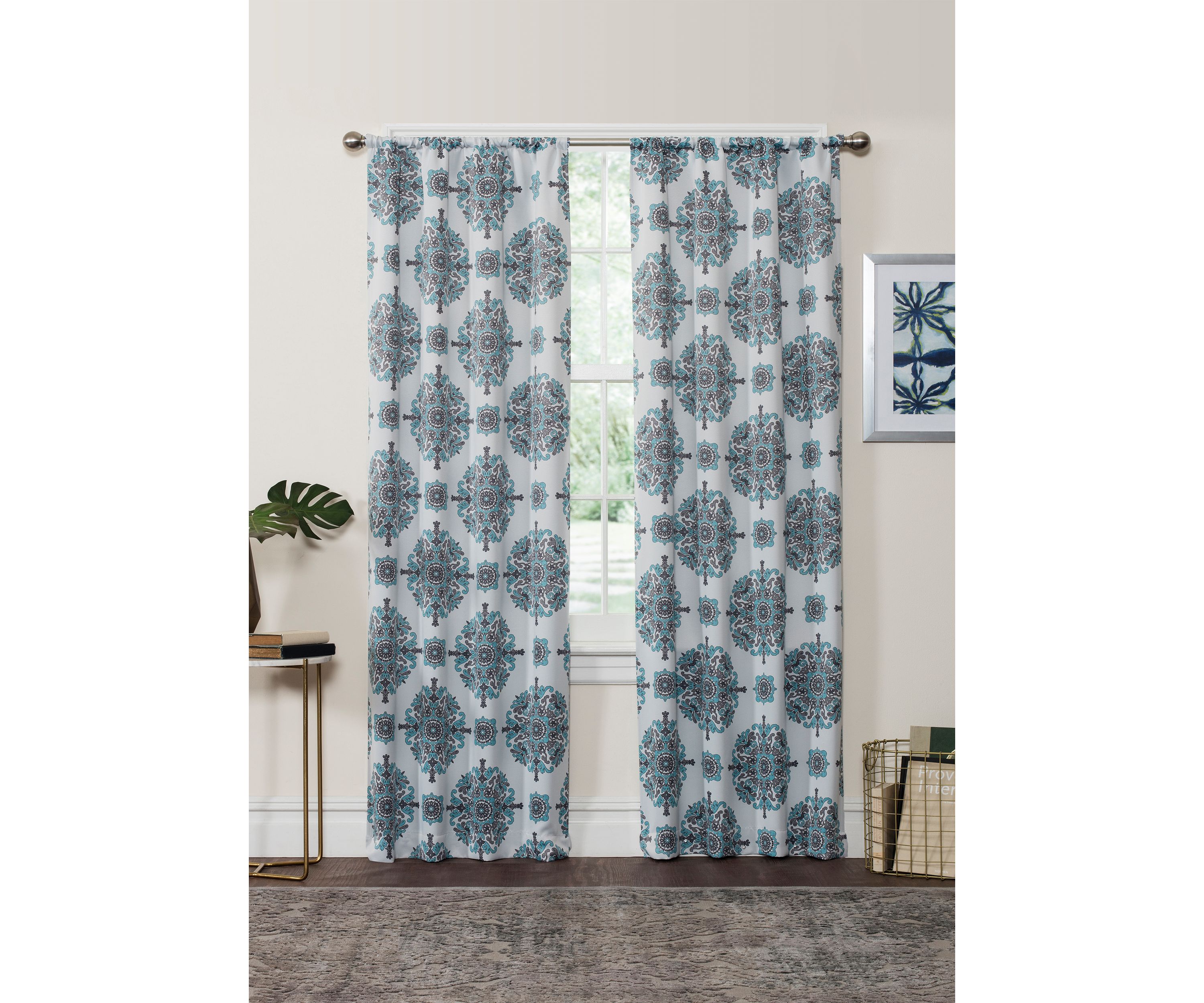 Olivia Thermaweave Room-Darkening Window Curtain Panel