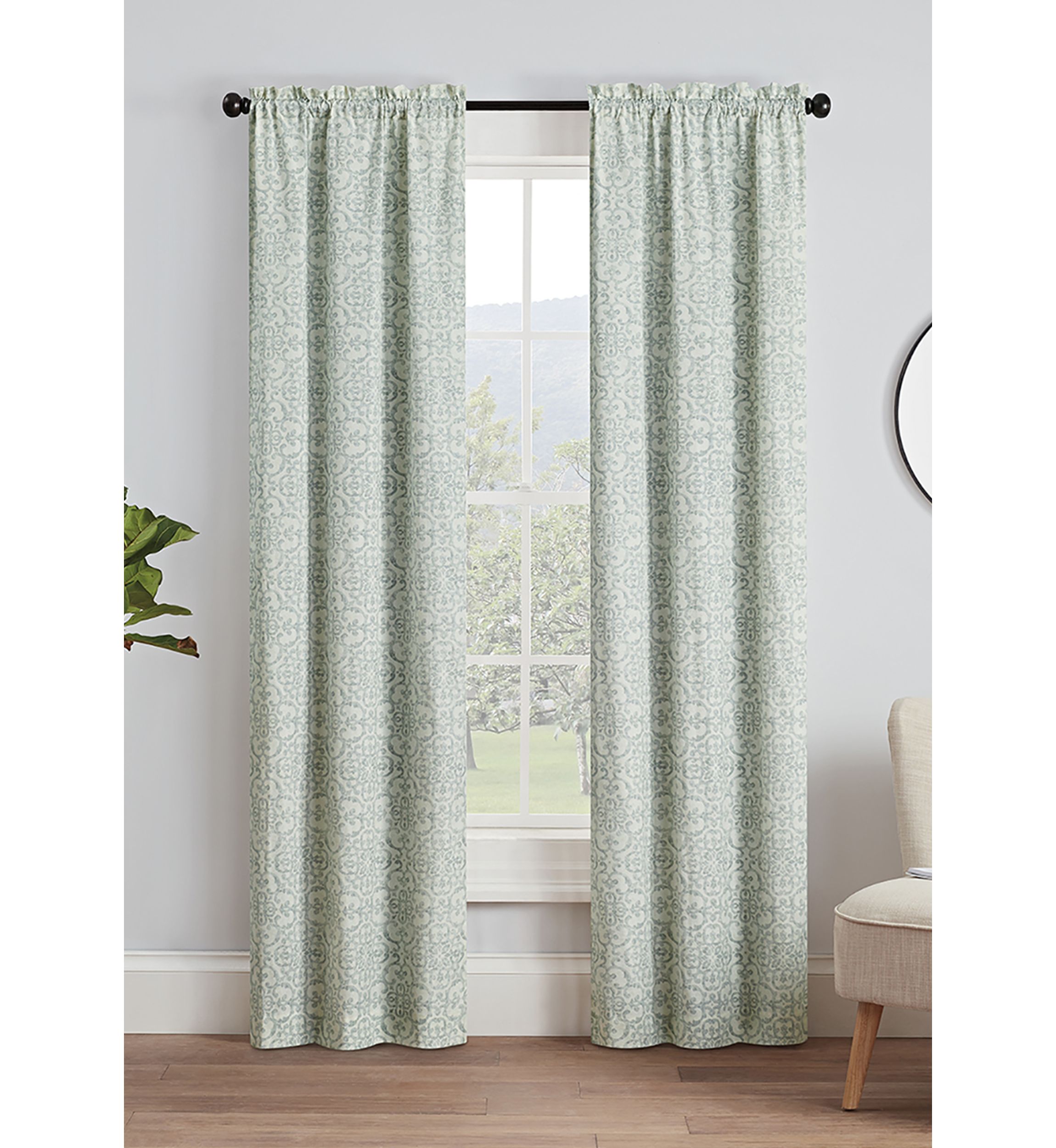 Brockwell 2 Pack Window Curtains