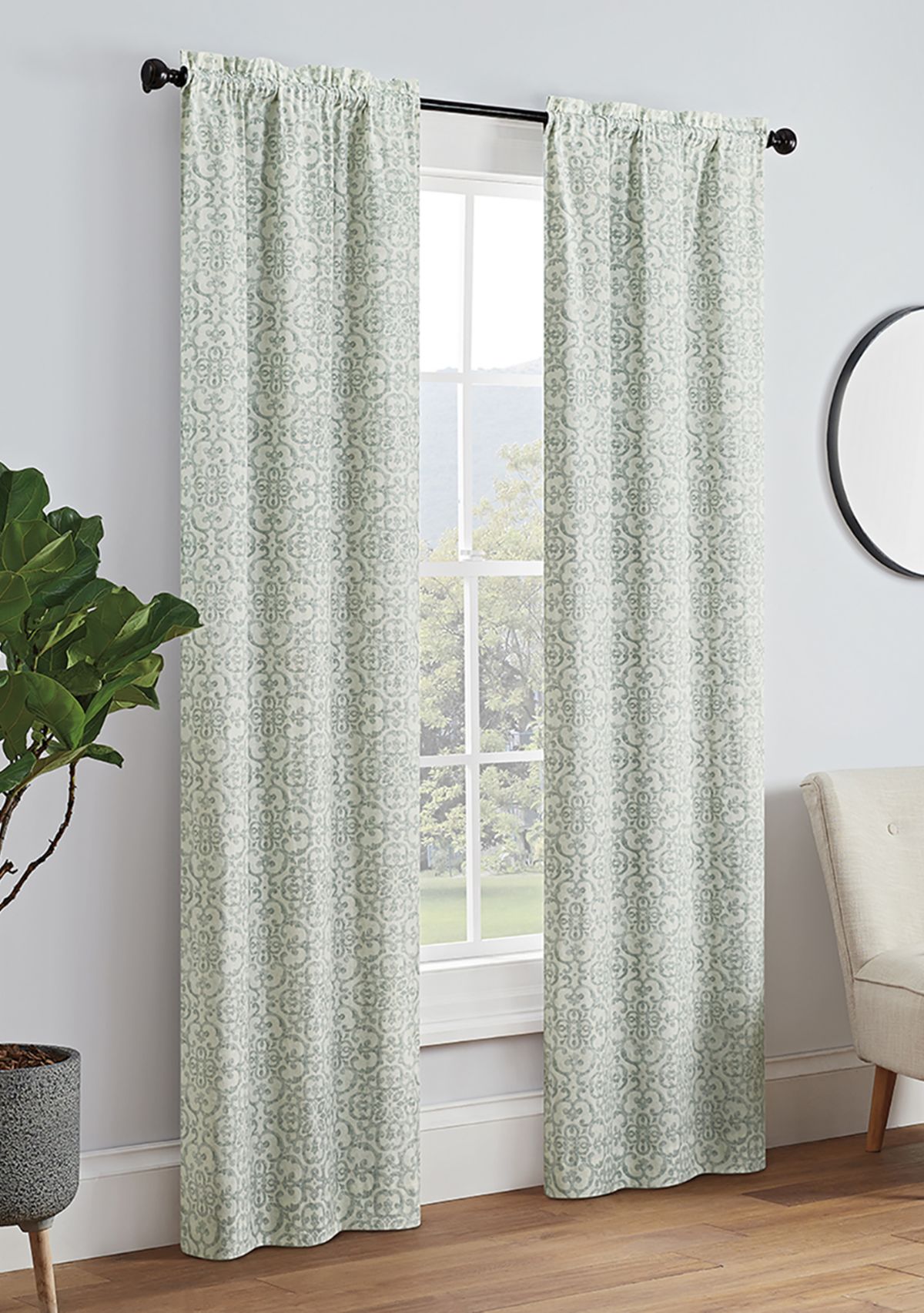 Brockwell 2 Pack Window Curtains