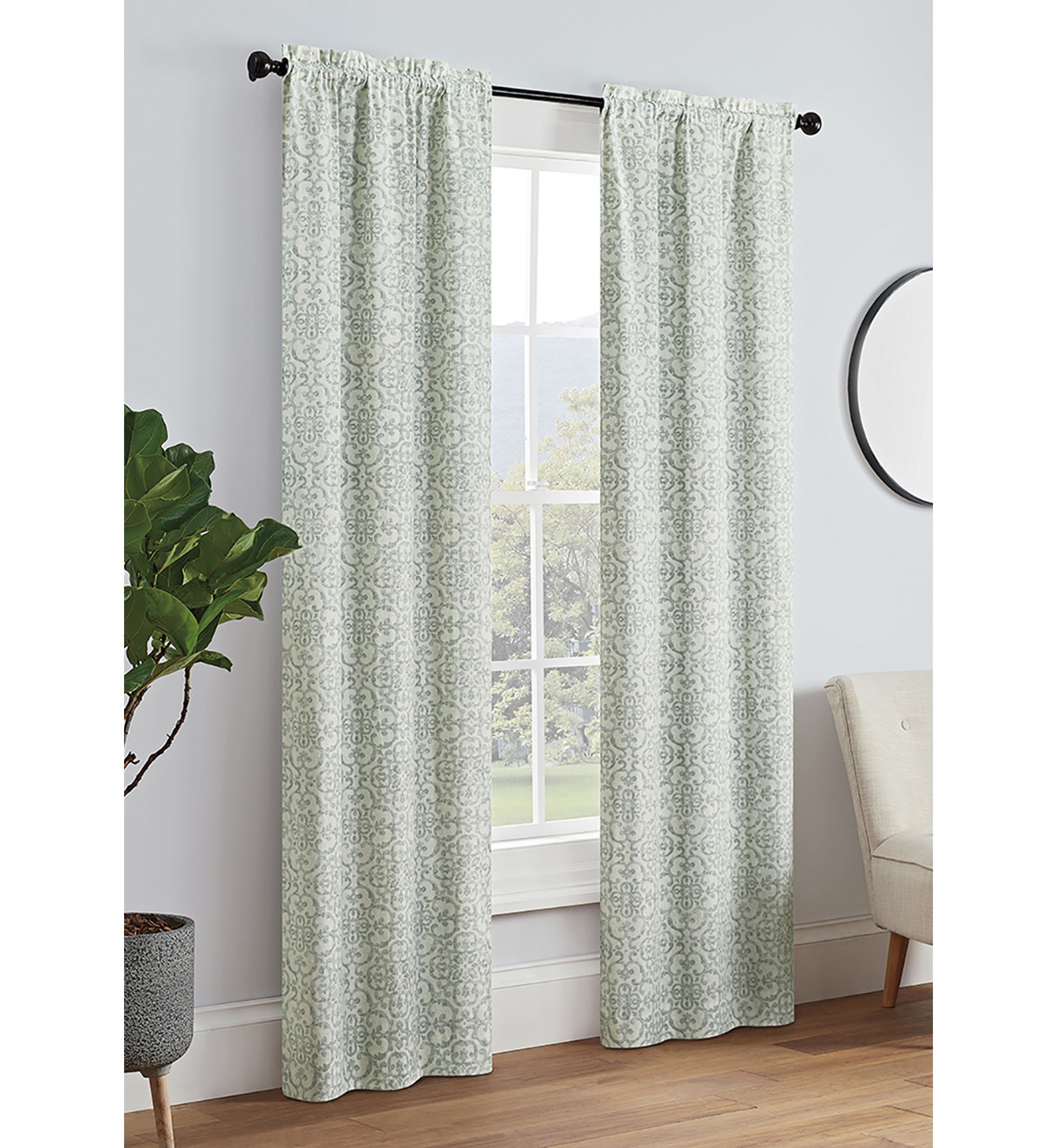 Brockwell 2 Pack Window Curtains
