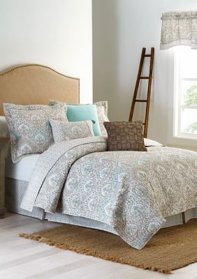 Waverly® Damask Quilt Set | belk