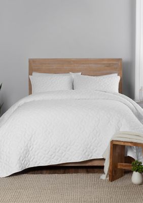 Fairfax Geometric Cotton 3 Piece Quilt Set