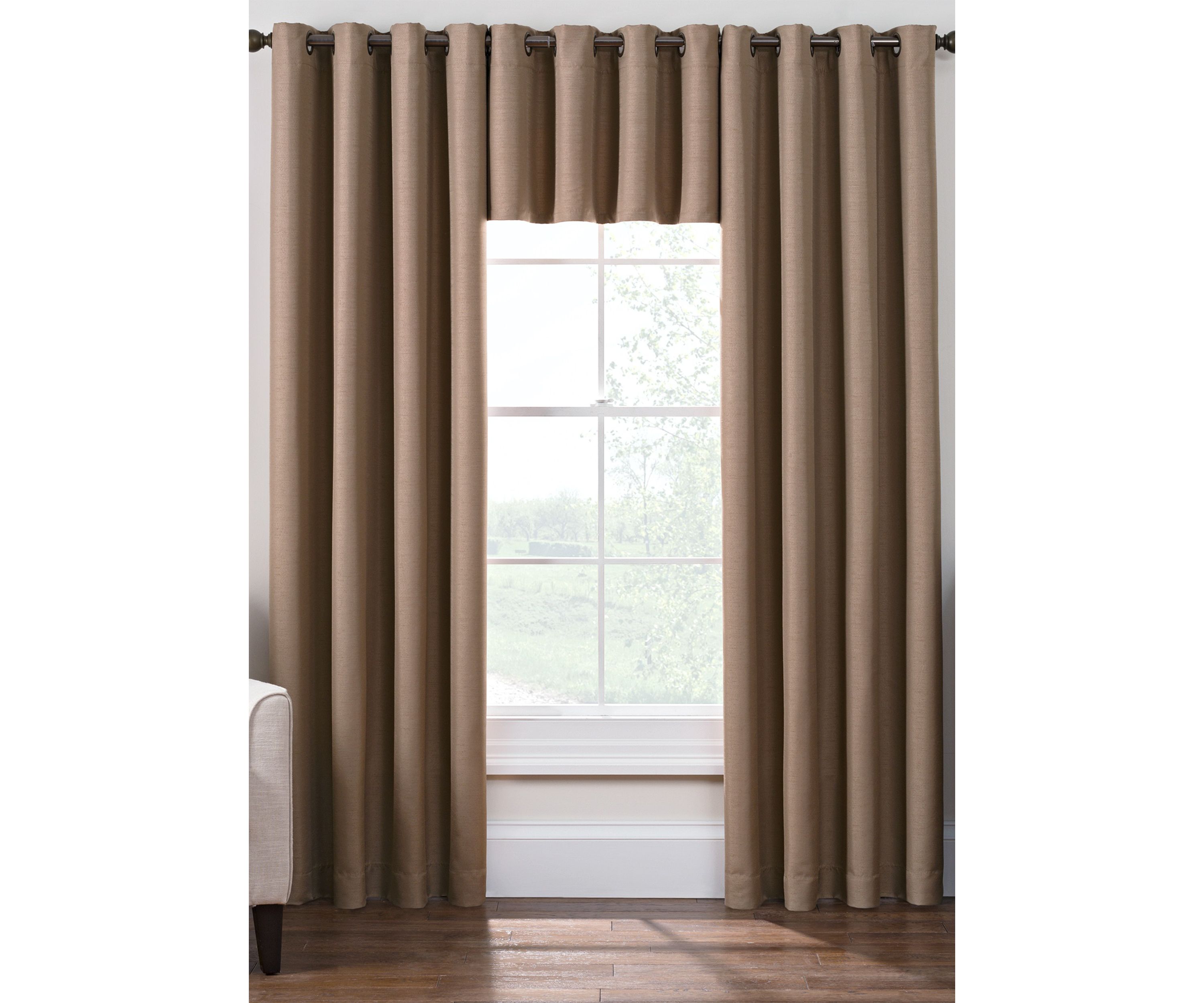 Antique Satin Blackout Window Panel