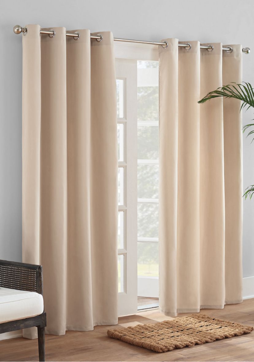 Canvas Solid Grommet Panel
