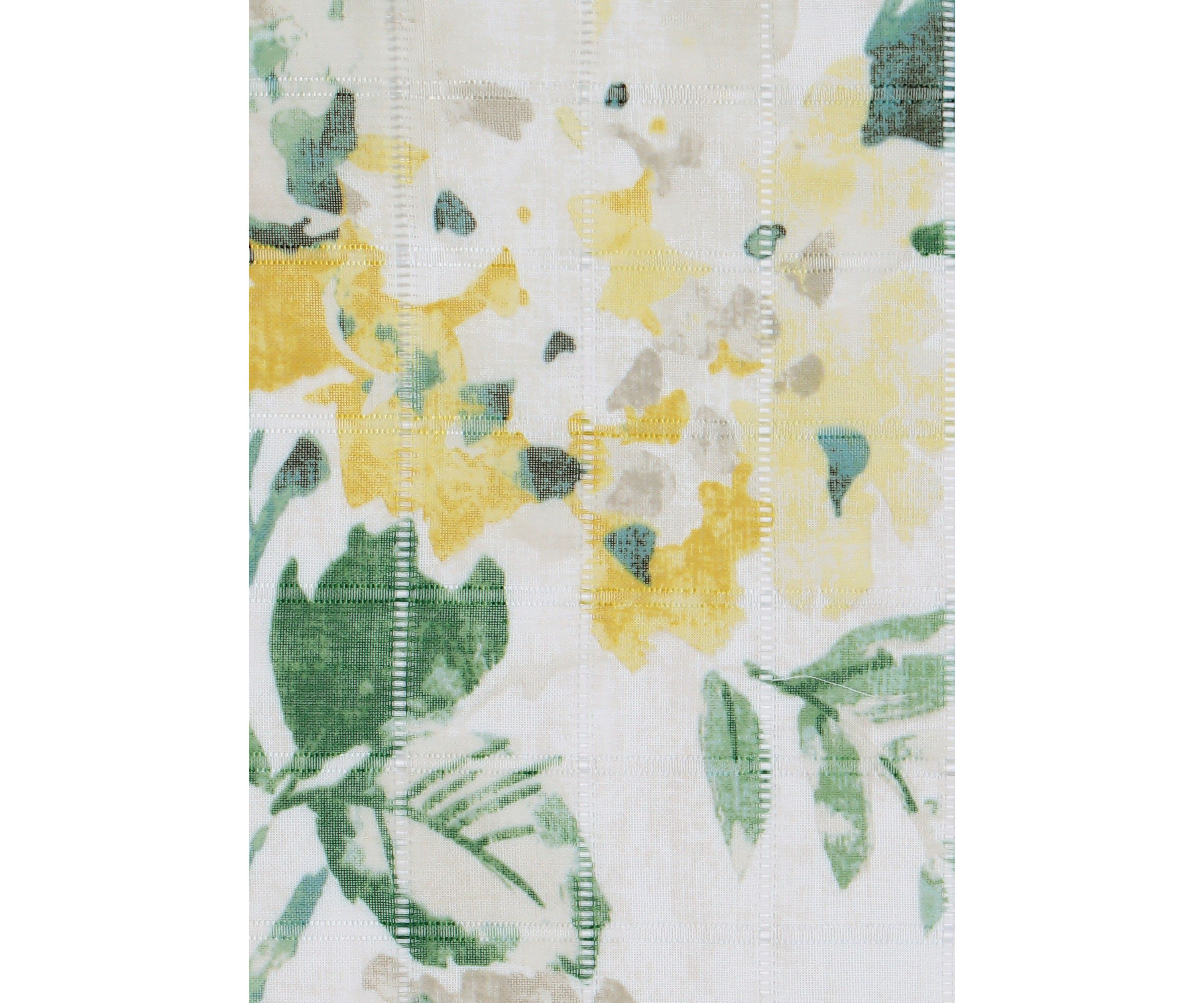 BLUSHING BLOOM SHEER PANEL