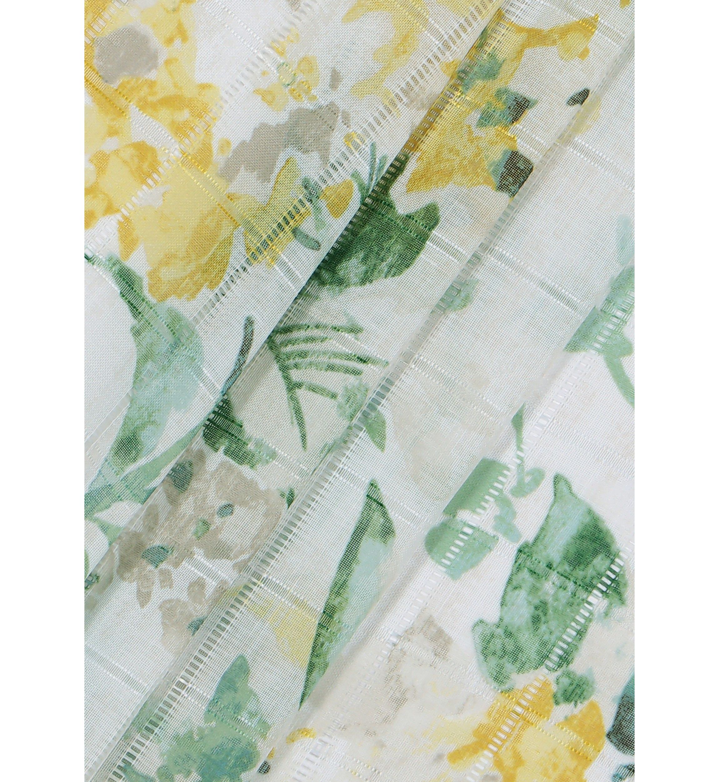 BLUSHING BLOOM SHEER PANEL