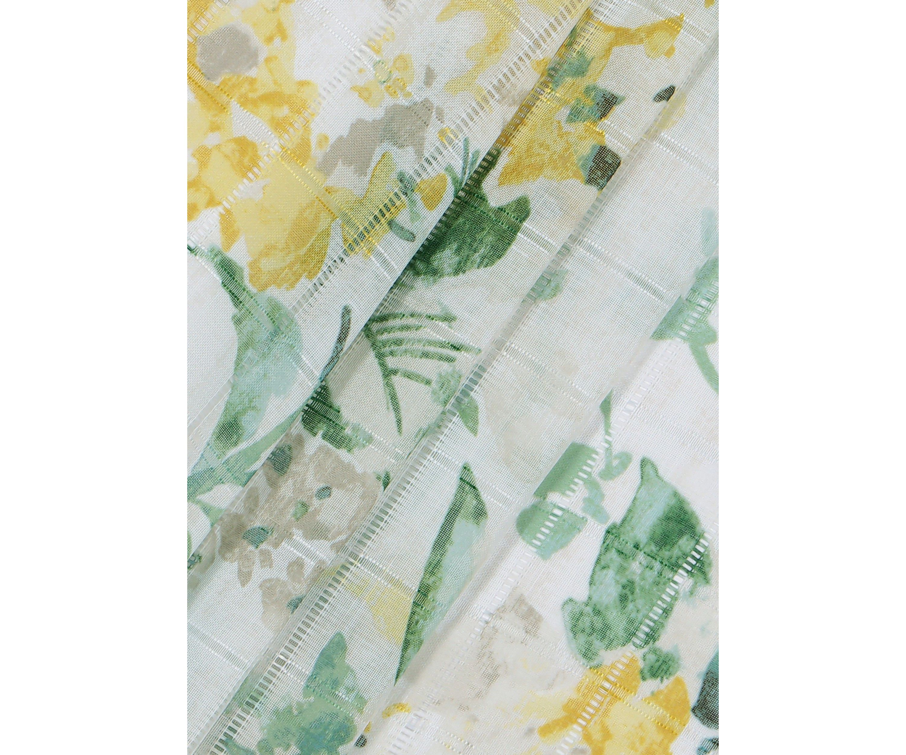 BLUSHING BLOOM SHEER PANEL