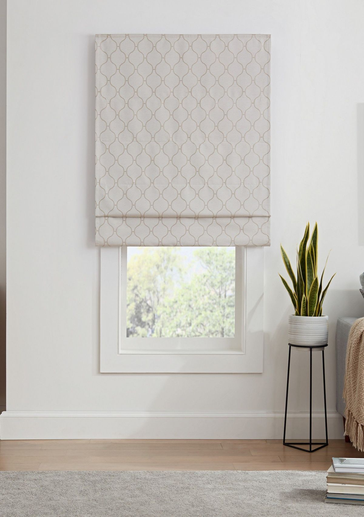 DARIEN TOTAL BLACKOUT ROMAN SHADE