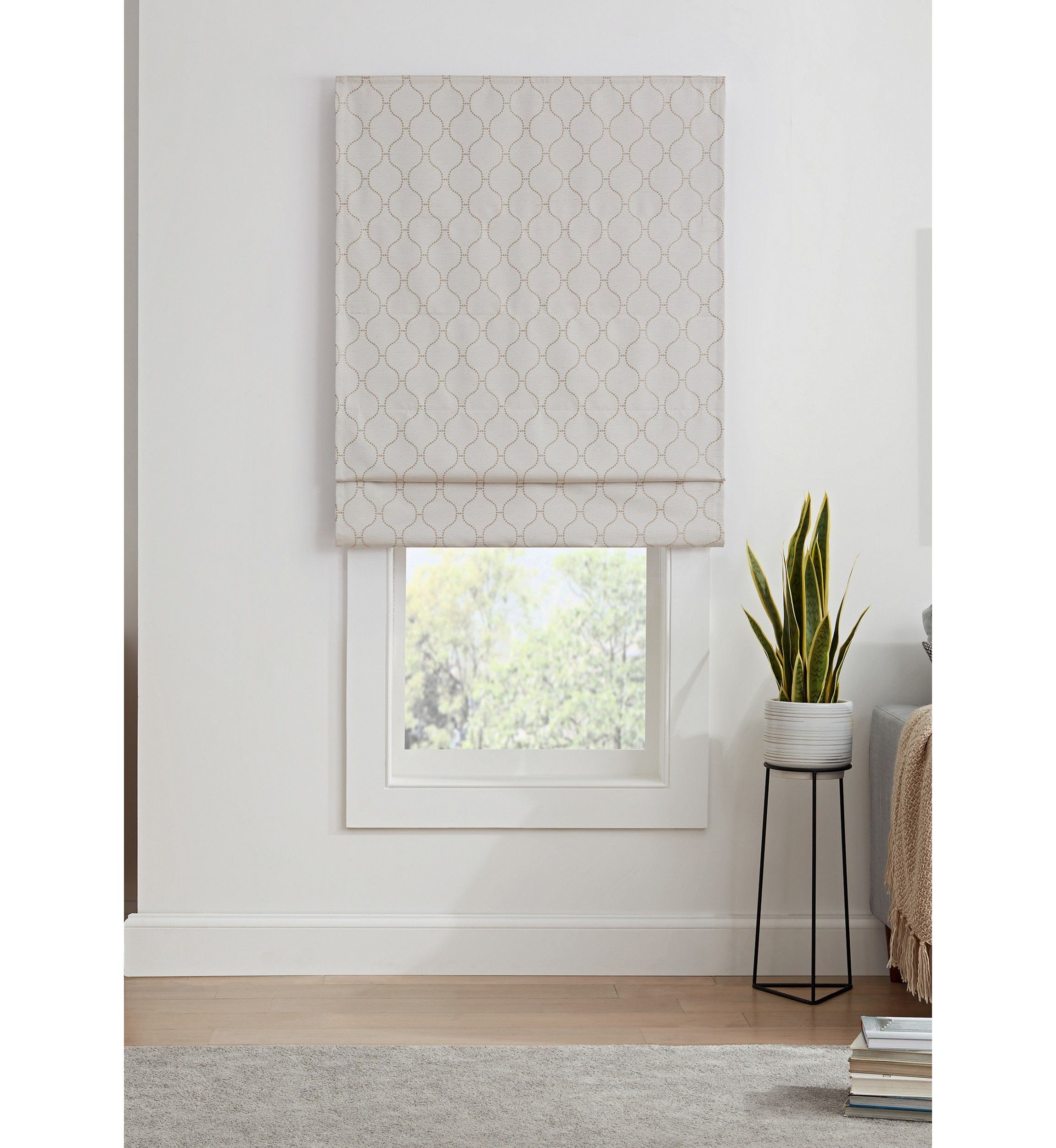 DARIEN TOTAL BLACKOUT ROMAN SHADE