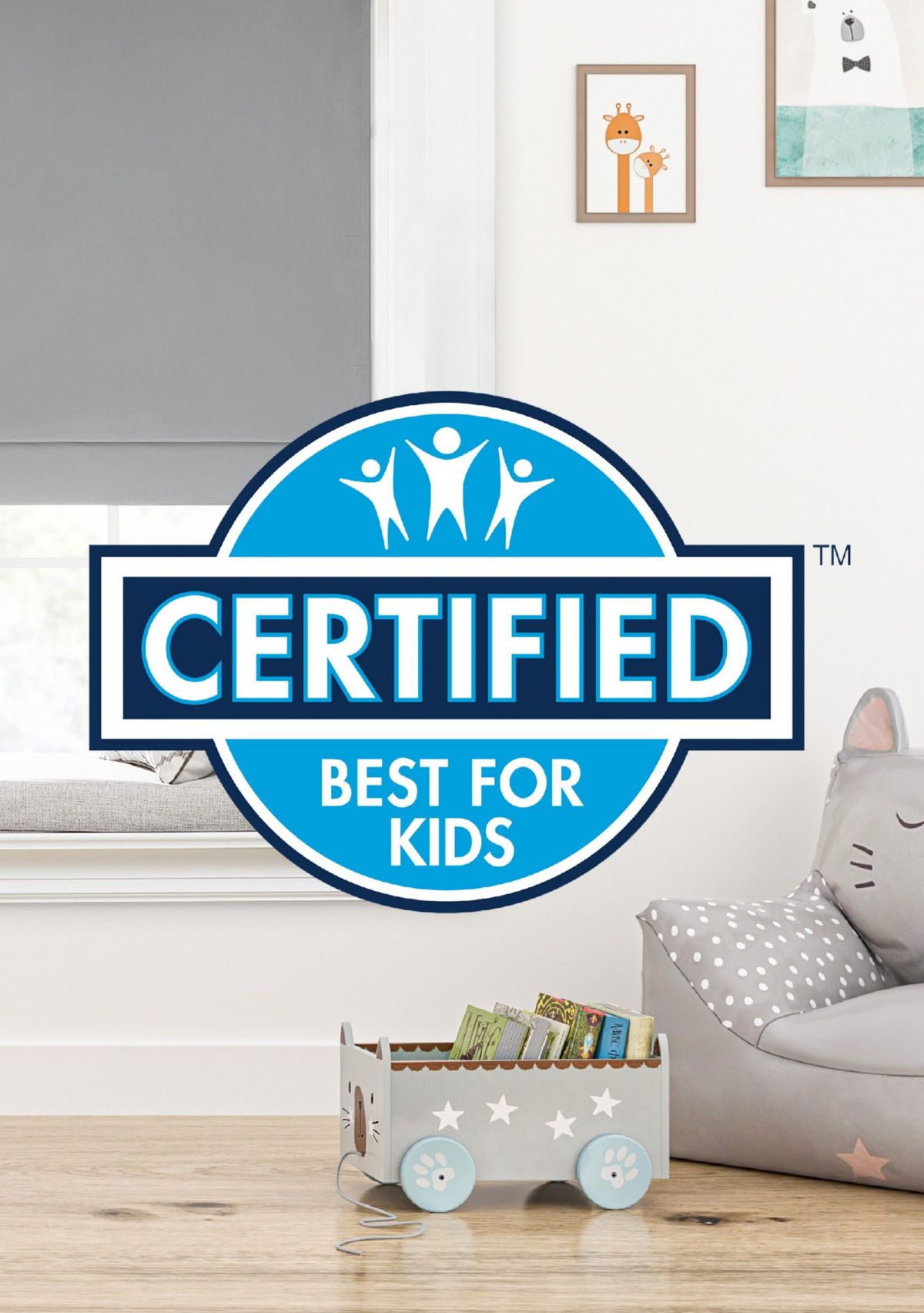 CARLTON TOTAL BLACKOUT ROMAN SHADE