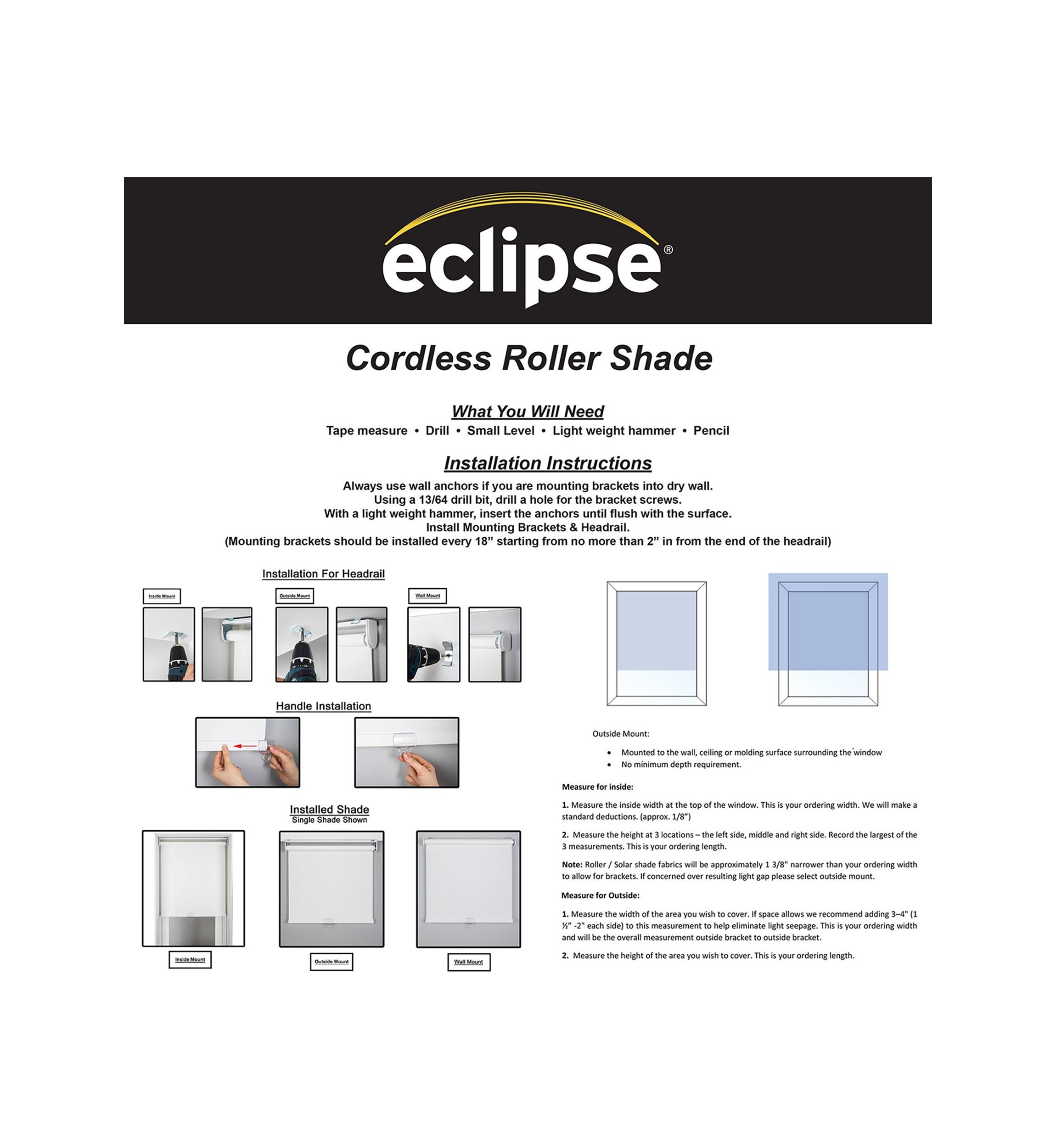 ARBOR BLACKOUT ROLLER SHADE