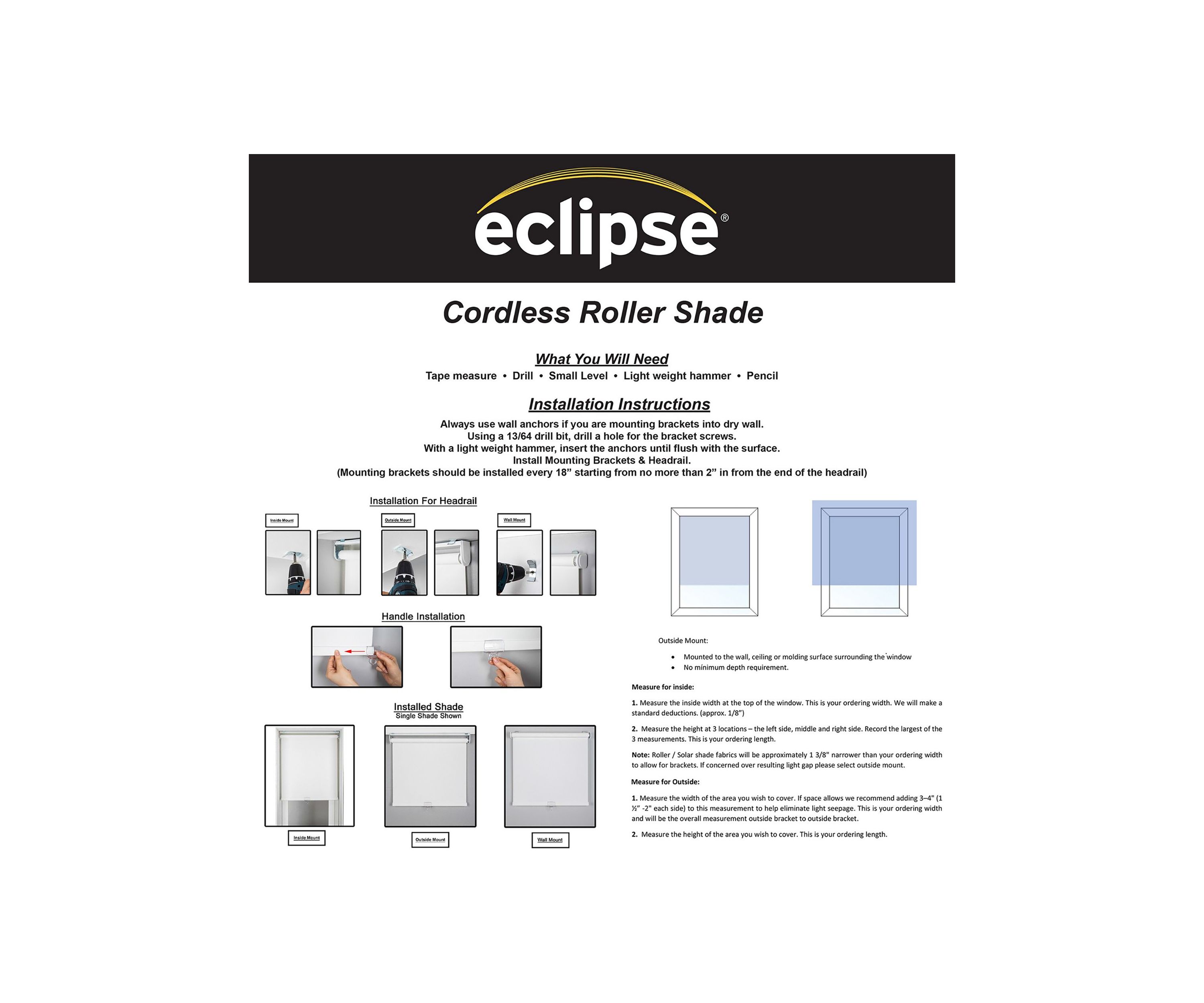 HOLDEN LIGHT FILTERING ROLLER SHADE