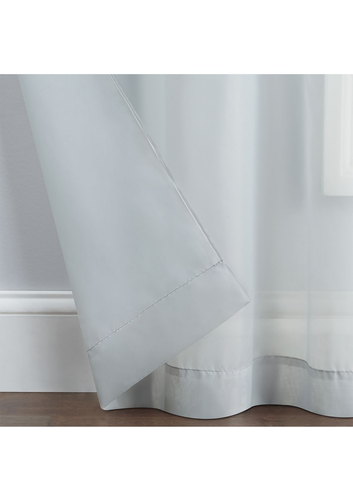 Victoria Voile Sheer Curtain Panel Pair
