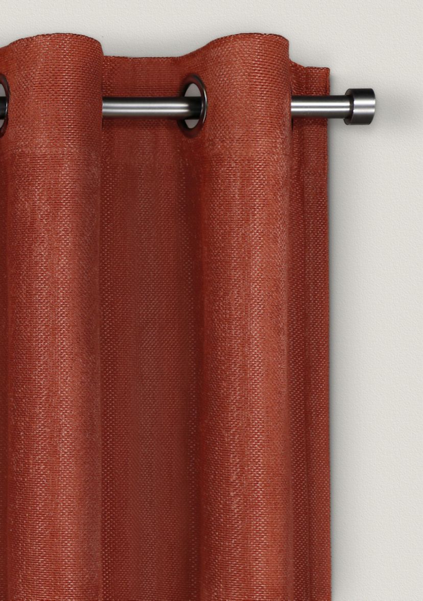 Eclipse Ambiance Draft Stopper Energy Saving 100% Blackout Grommet Top Curtain Panel