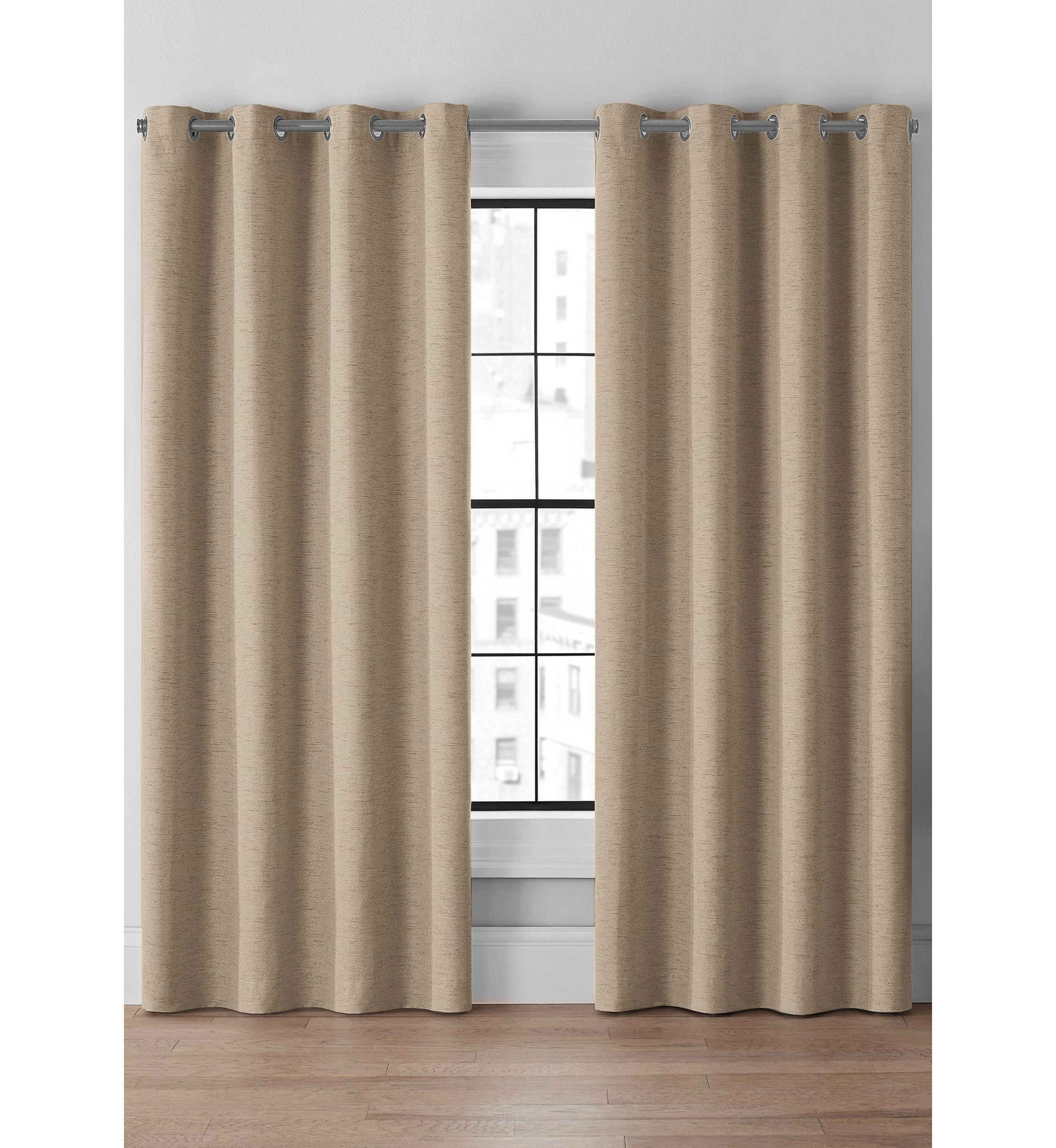 Eclipse Lawson Arm & Hammer Odor Neutralizing Blackout Grommet Curtain Panel