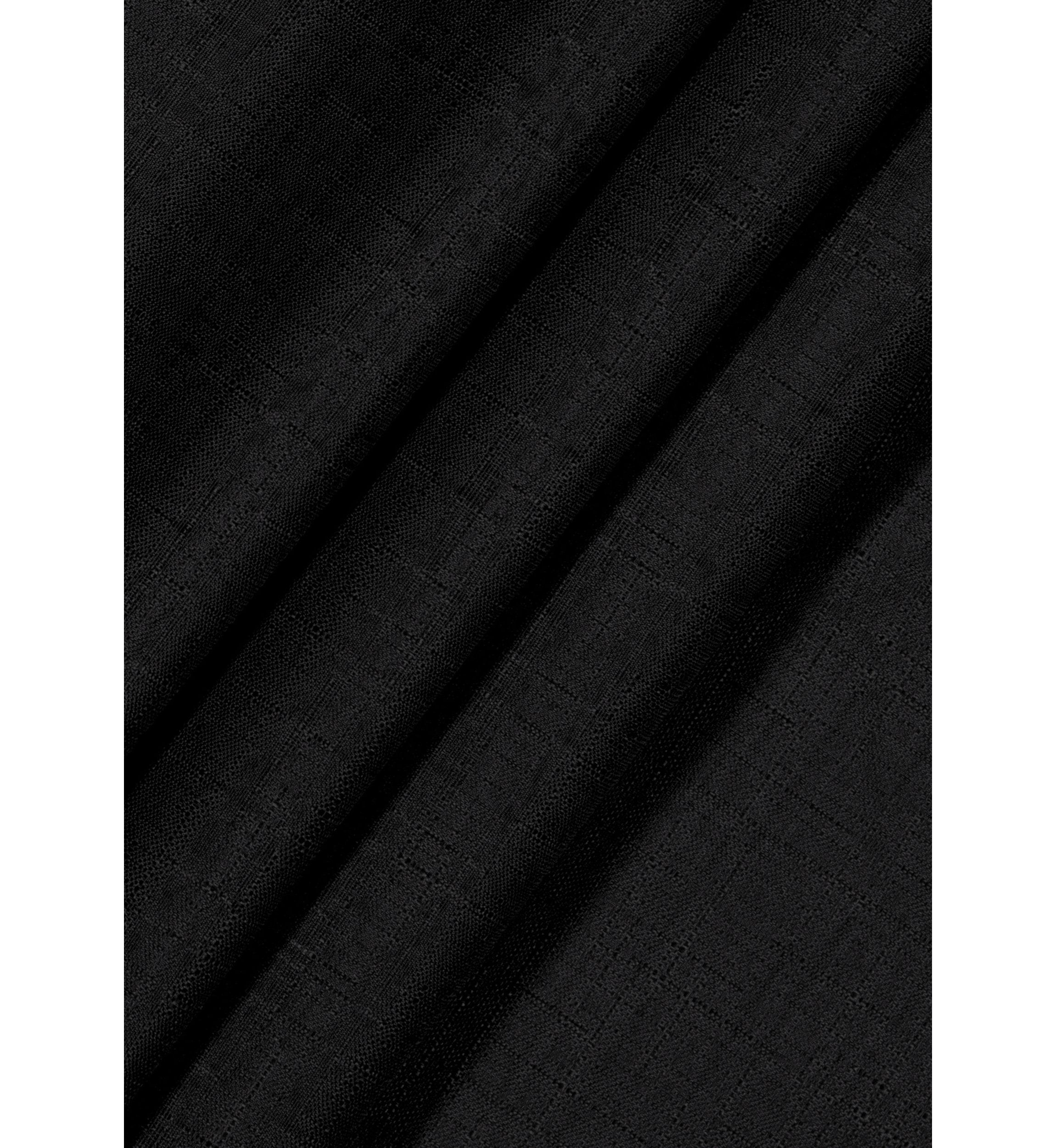 Eclipse Kendall Grommet Solid Textured Thermaback Blackout Curtain Panel