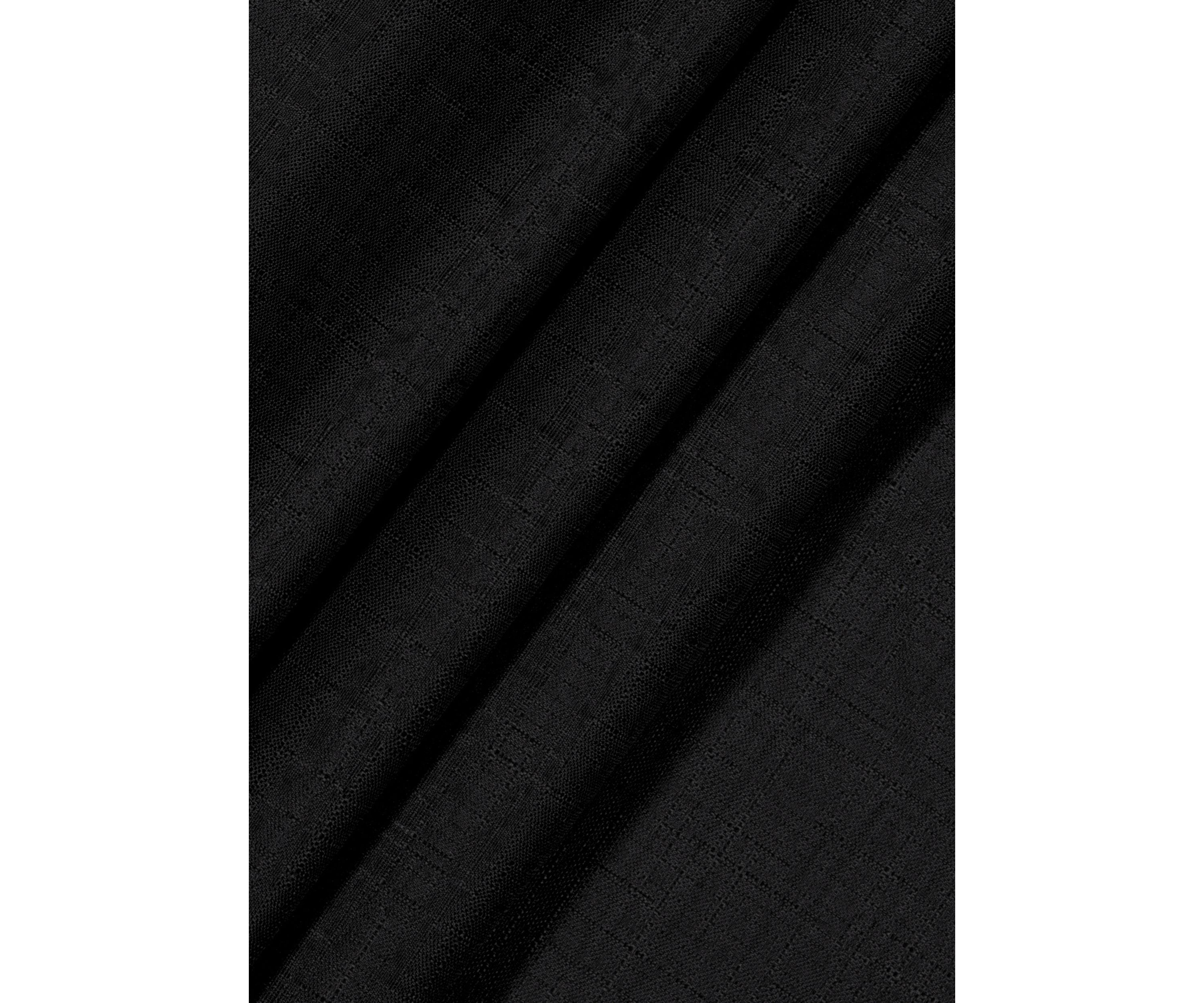 Eclipse Kendall Grommet Solid Textured Thermaback Blackout Curtain Panel