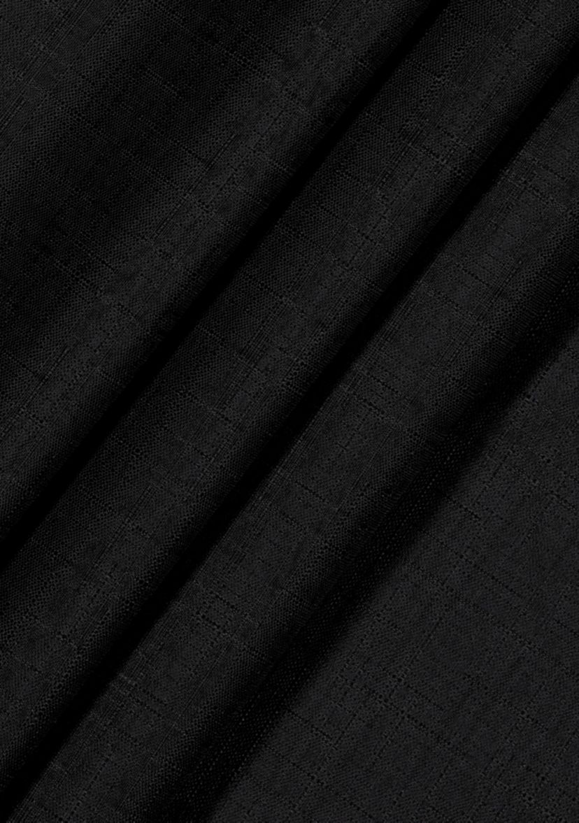Eclipse Kendall Grommet Solid Textured Thermaback Blackout Curtain Panel
