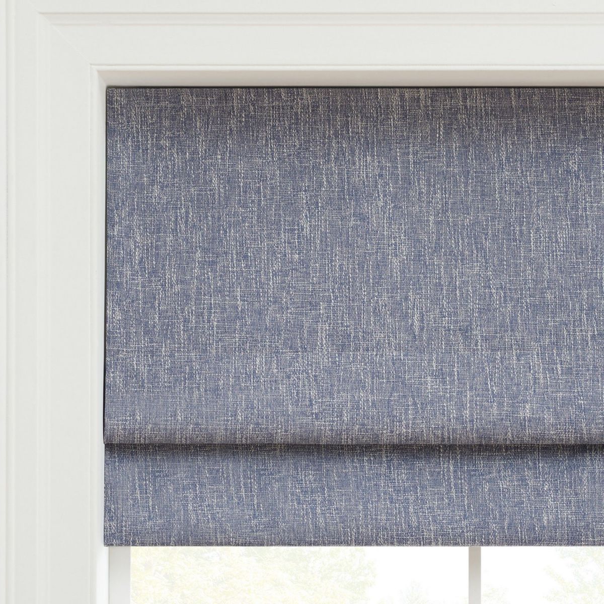 Drew Textured Solid 100% Total Blackout Cordless Roman Shade