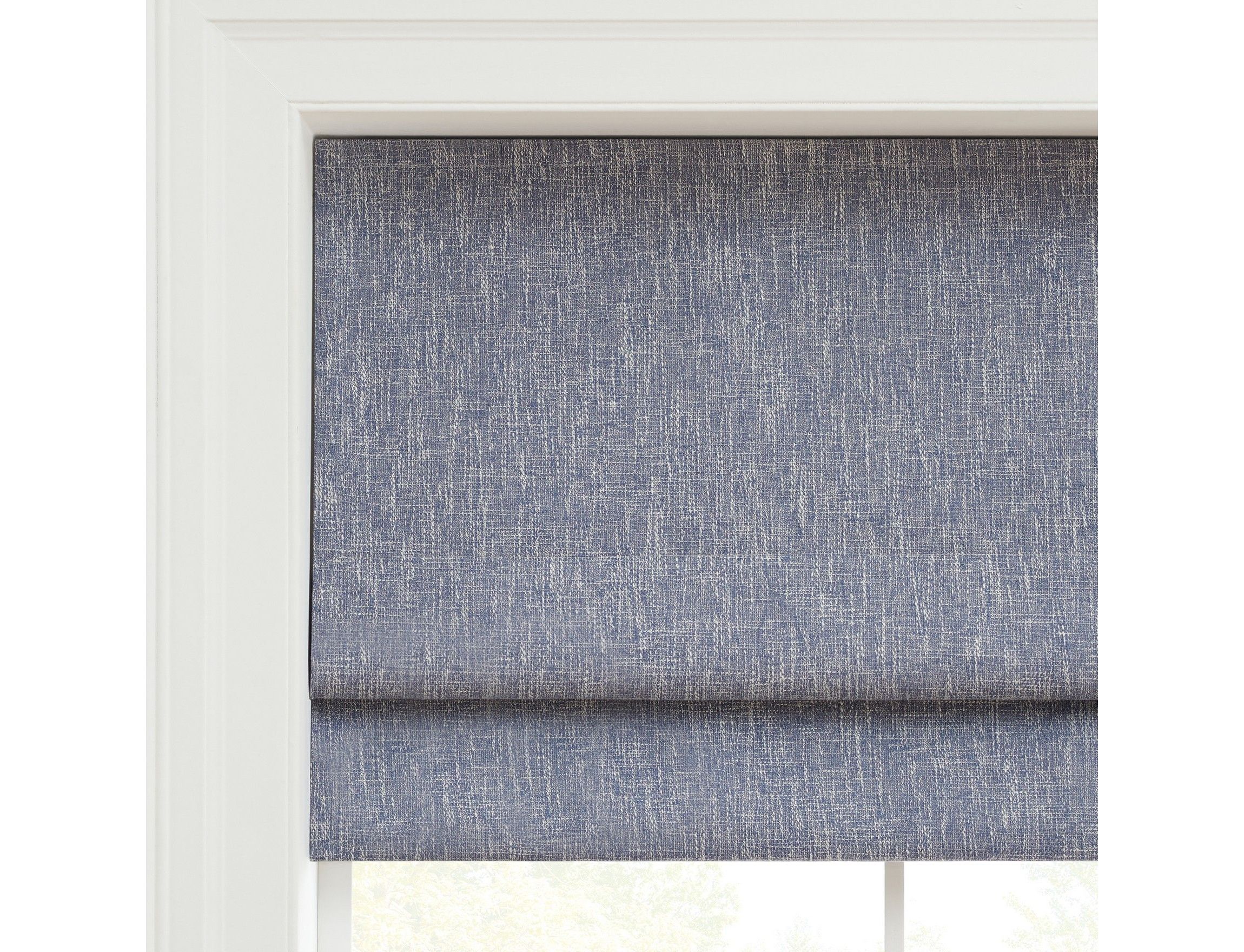 Drew Textured Solid 100% Total Blackout Cordless Roman Shade