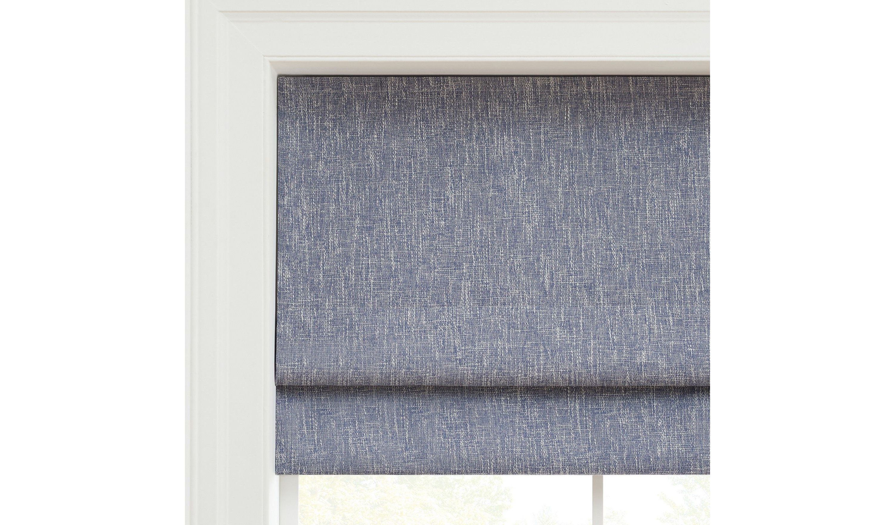 Drew Textured Solid 100% Total Blackout Cordless Roman Shade