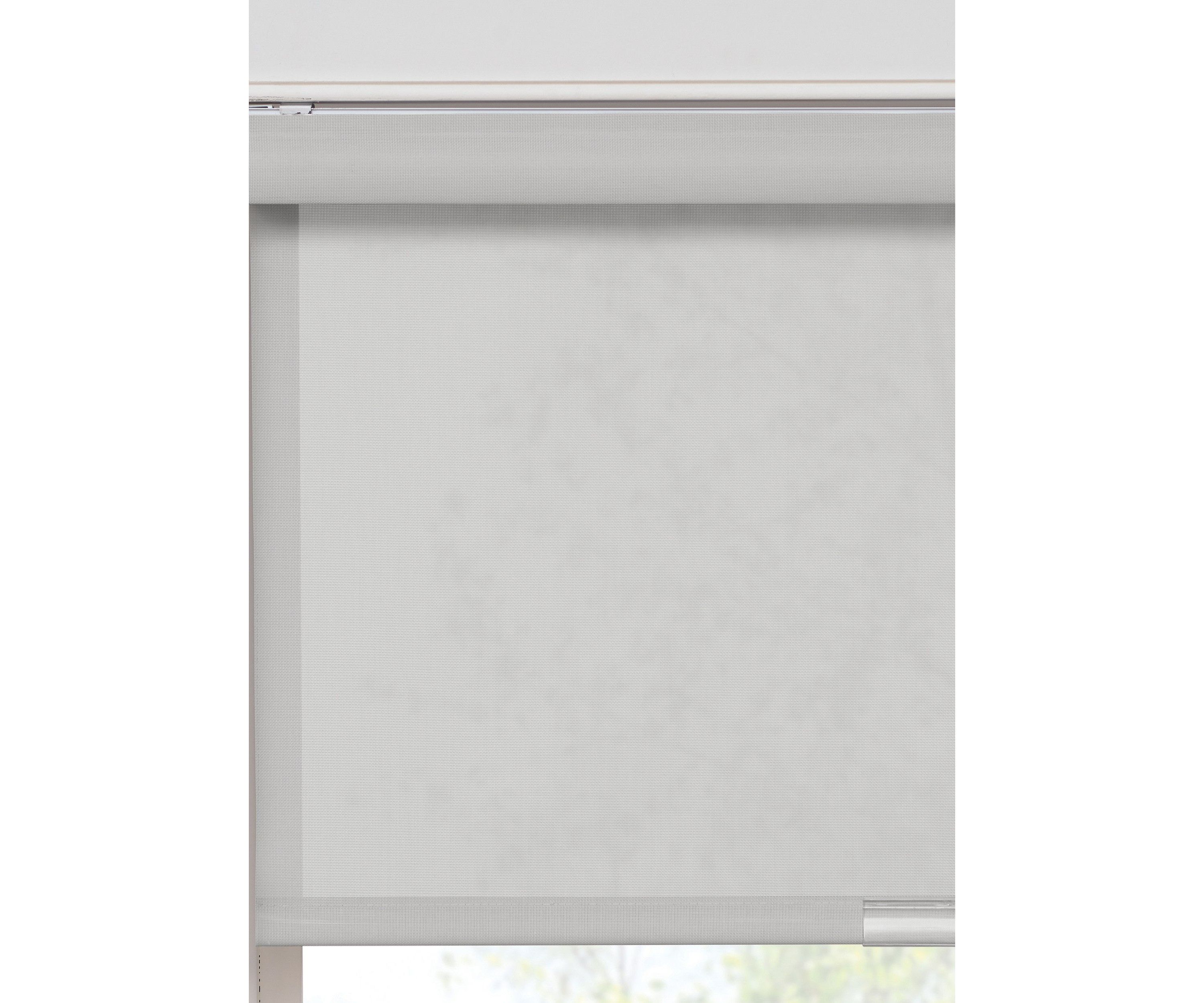 Solar Cordless Light Filtering Privacy Roller Shade 48-in. Width