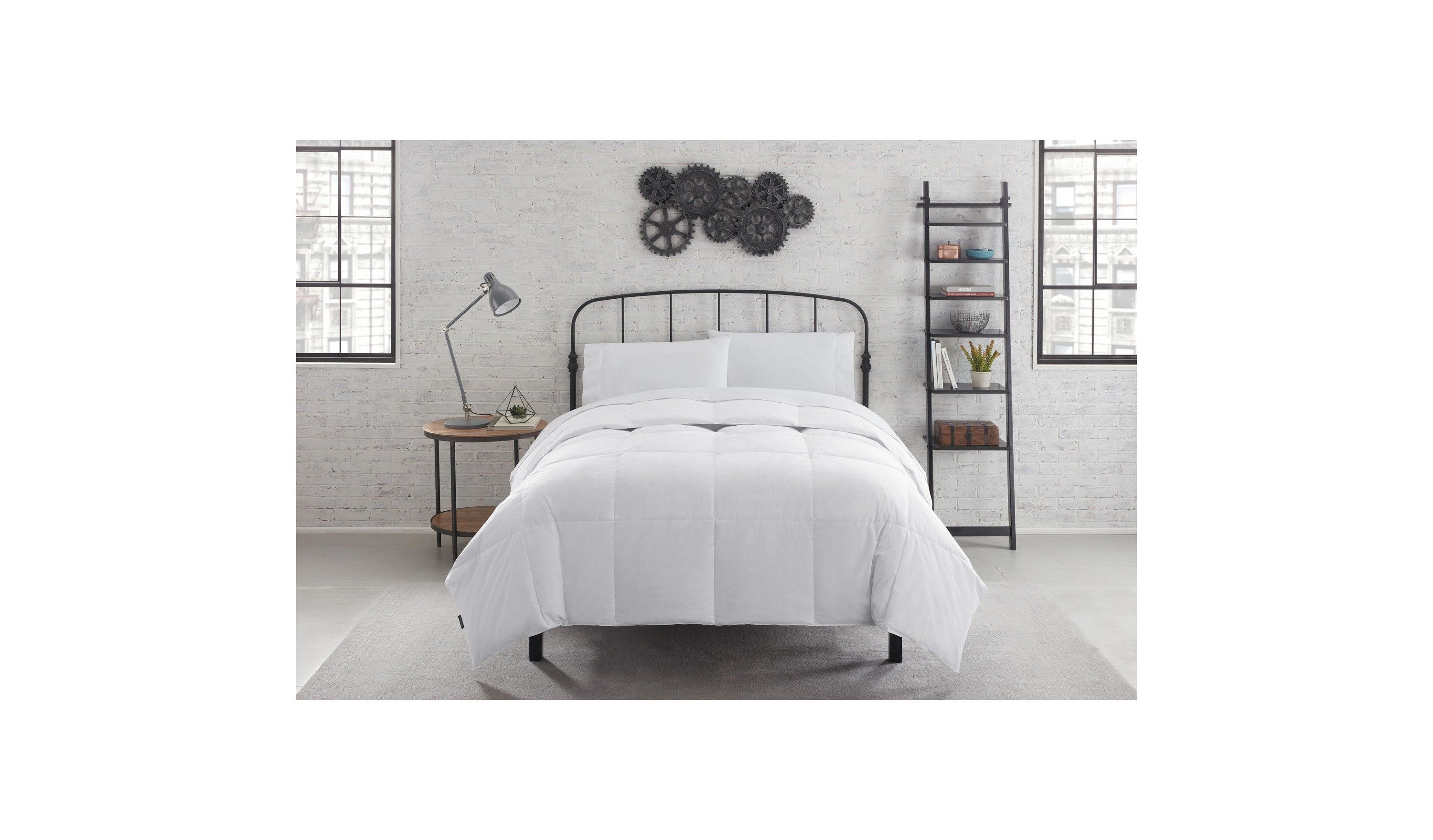 Soft and Natural 100% Cotton Feather Fill Comforter