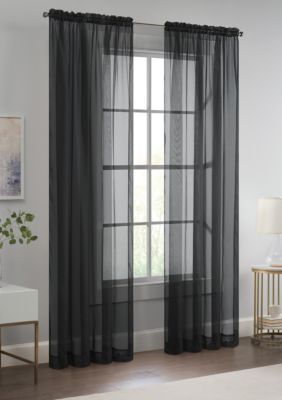 Livia Sheer Rod Pocket Curtain Panel