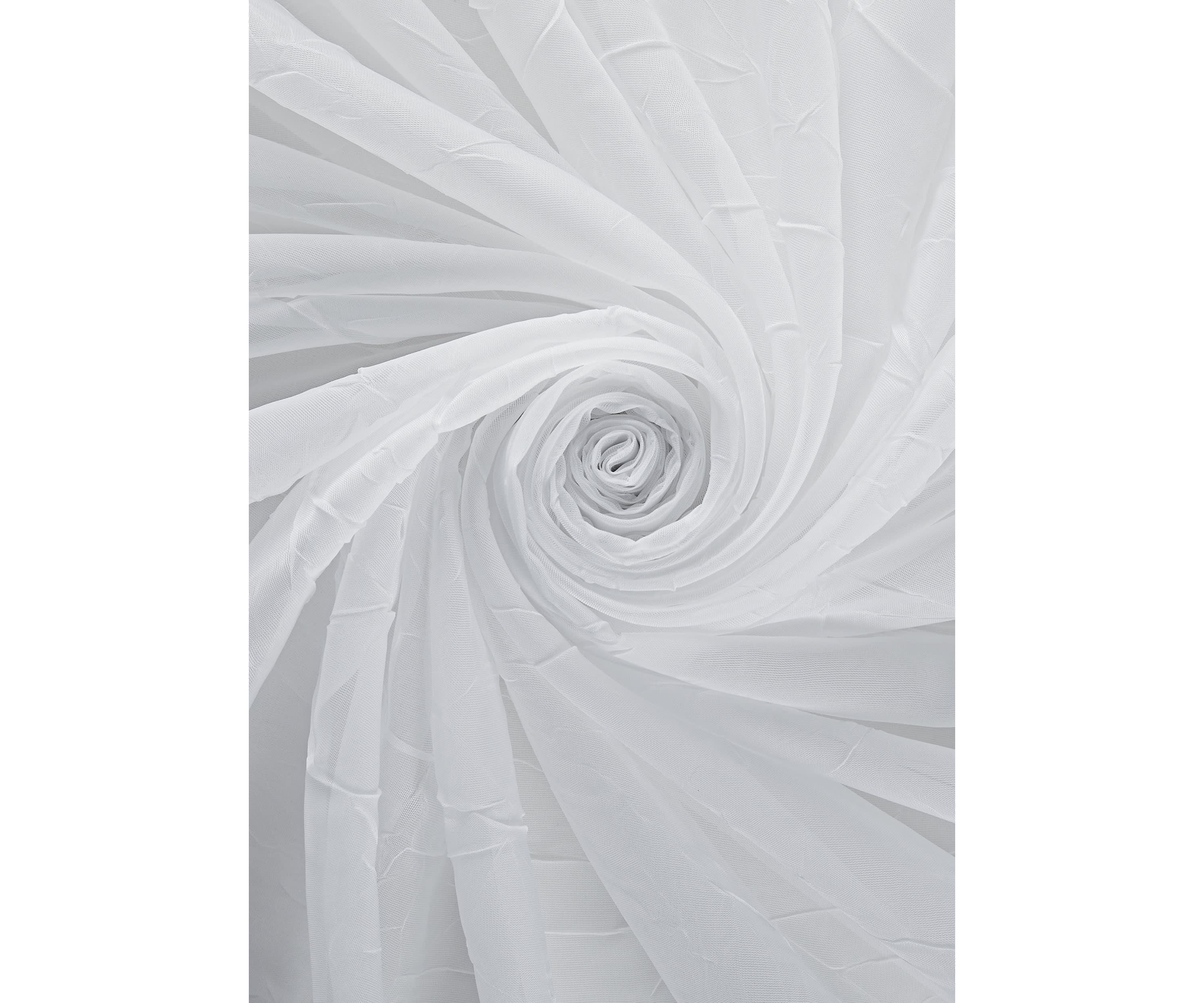 Emina Crushed Sheer Voil Rod Pocket Curtain Panel
