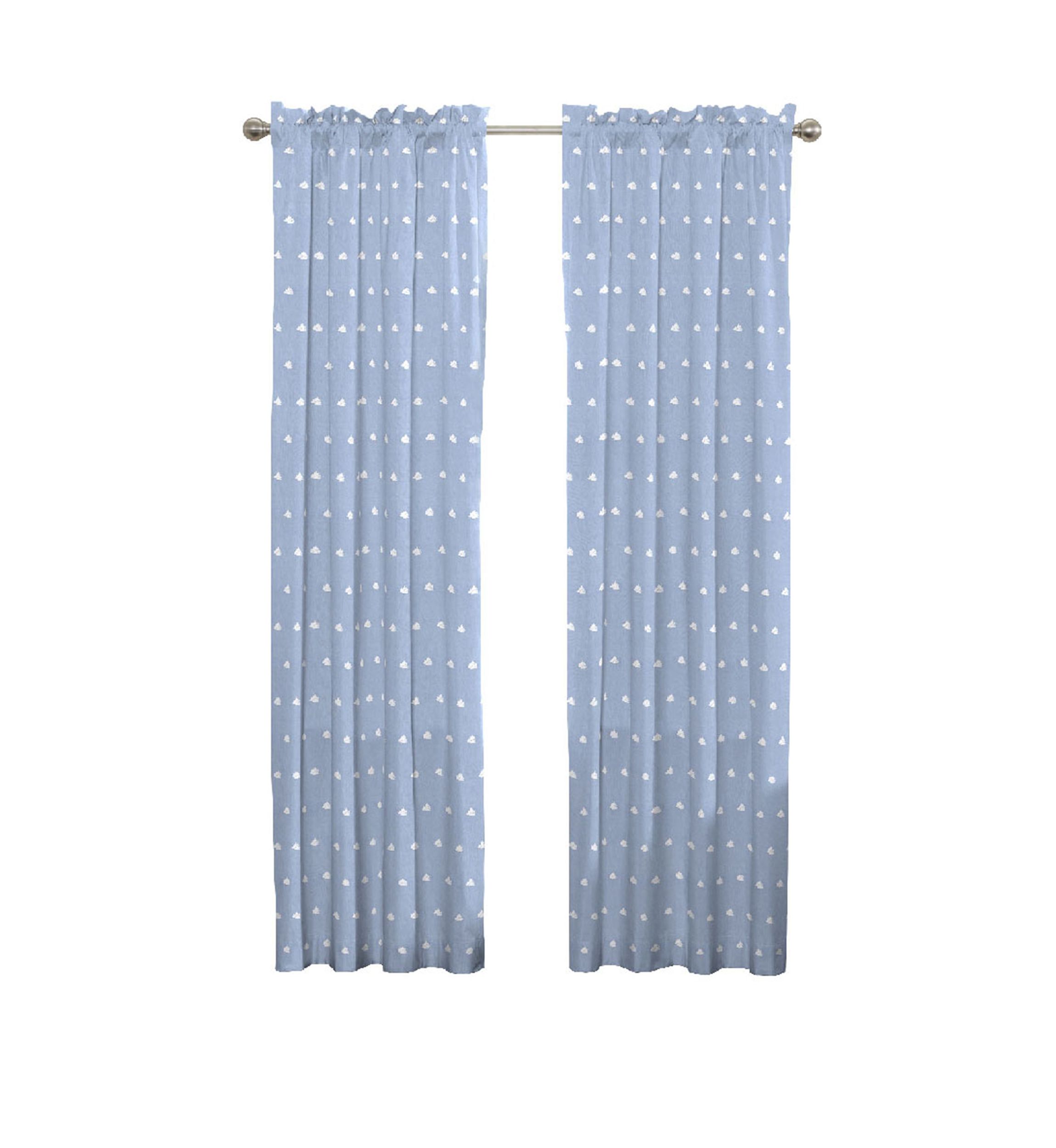 Cozy Cumulus Blackout Window Curtain Panel