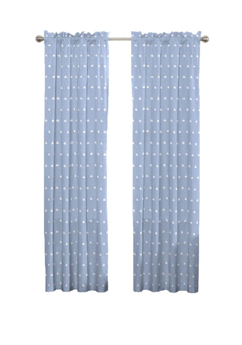 Cozy Cumulus Blackout Window Curtain Panel