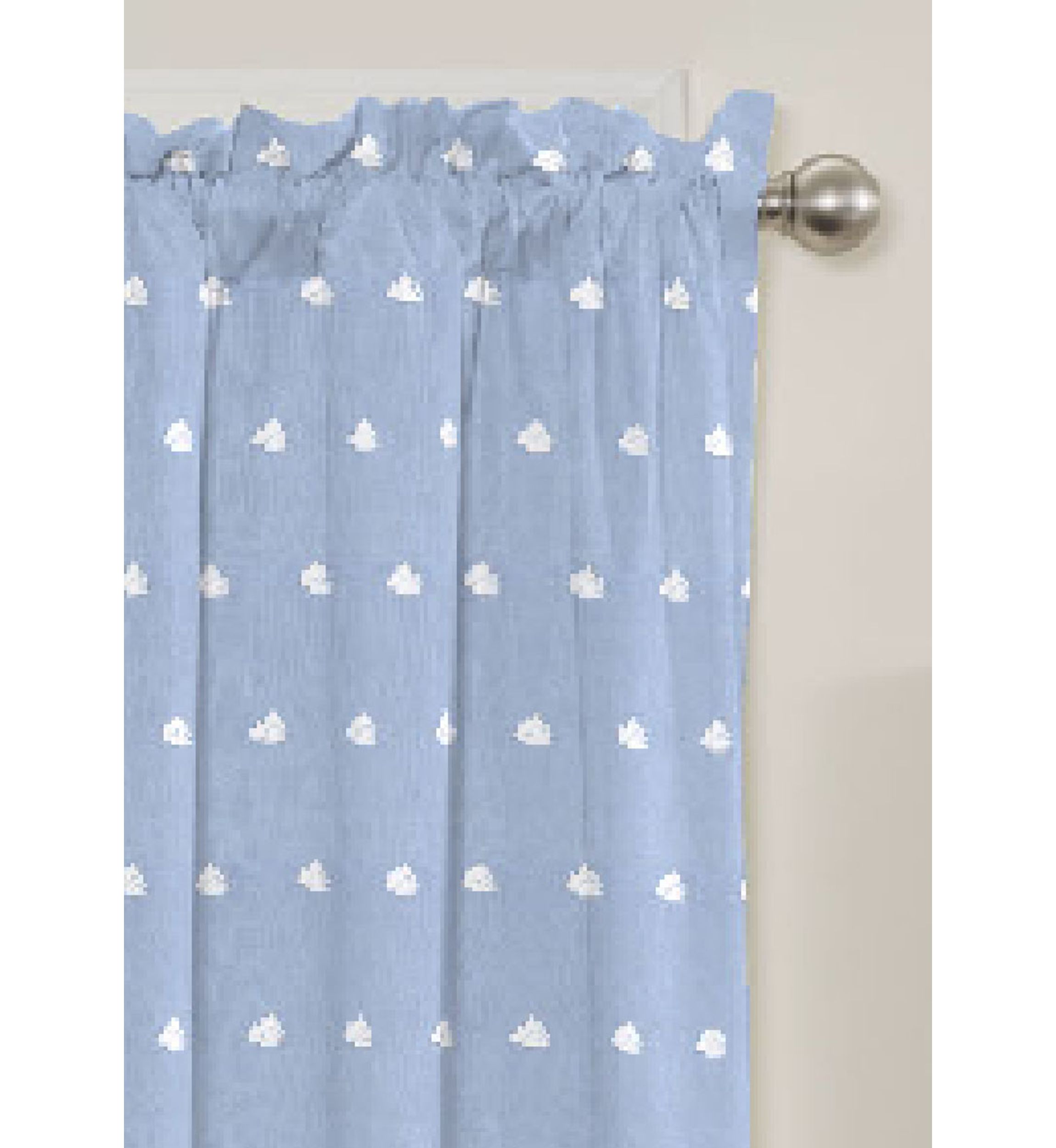 Cozy Cumulus Blackout Window Curtain Panel