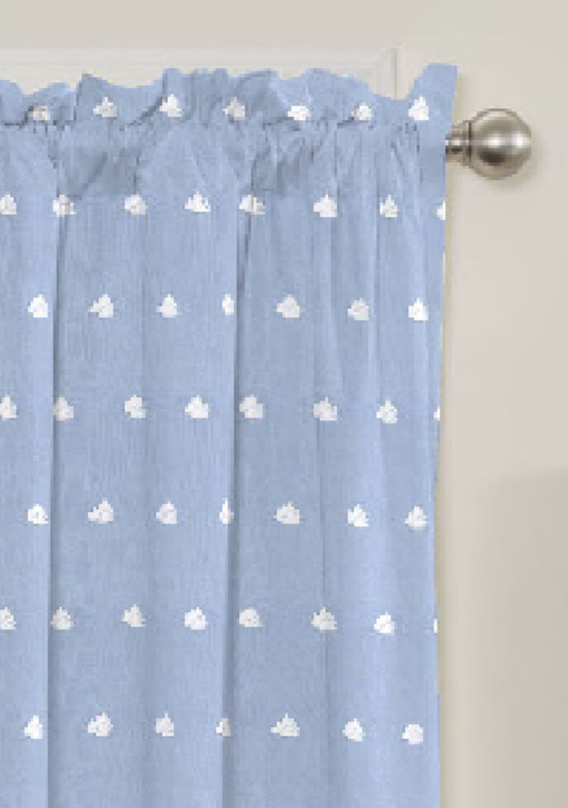 Cozy Cumulus Blackout Window Curtain Panel