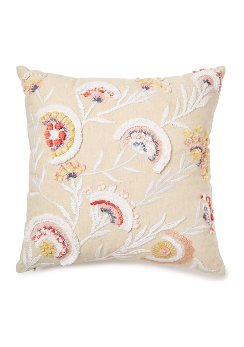 Speckled Ditsy Square Pillow - 16" x 16"