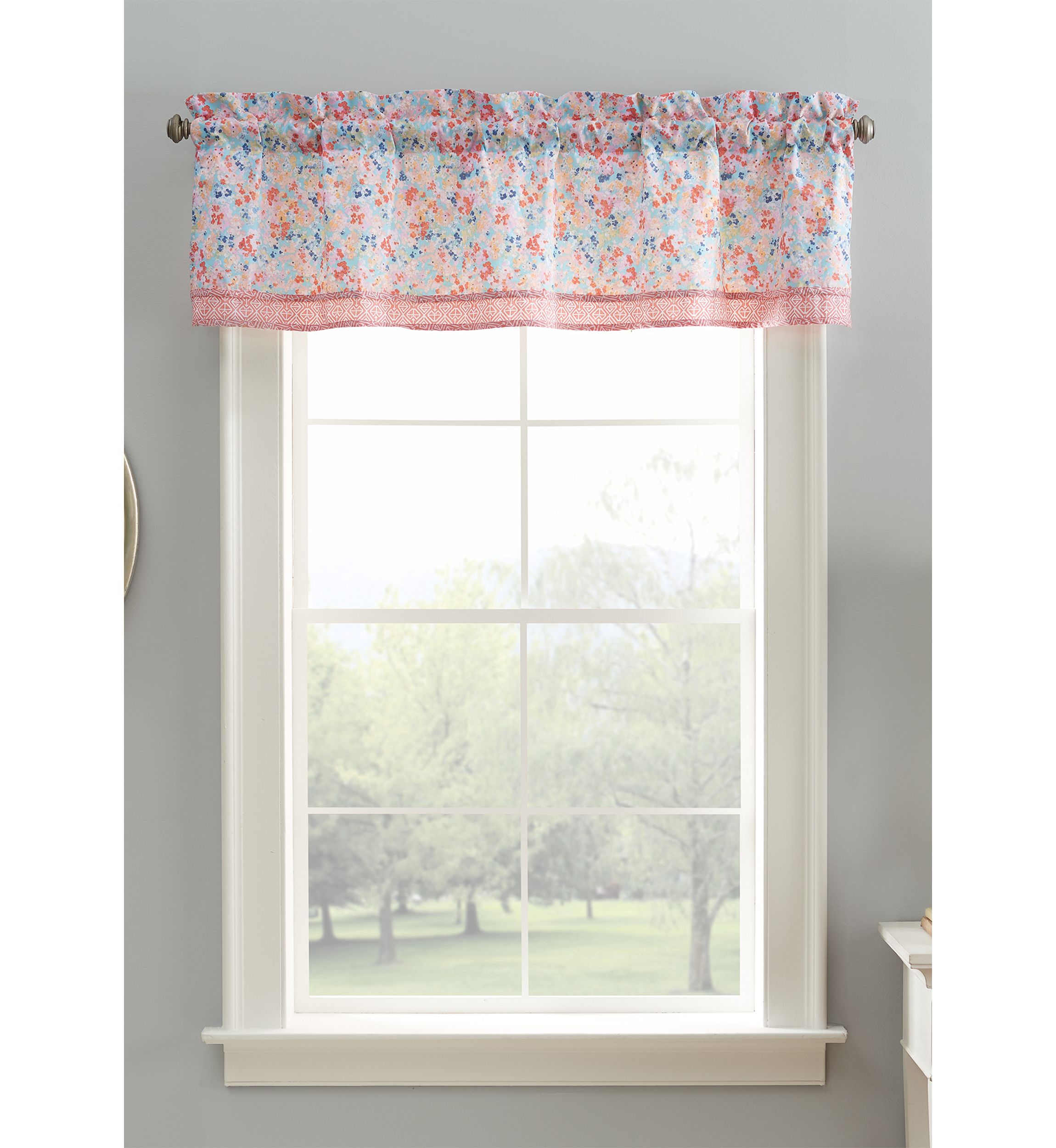 Speckled Ditsy Valance