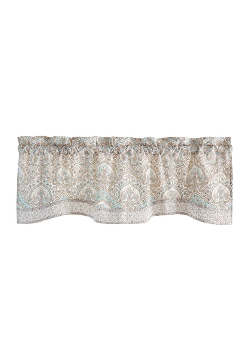 60 in x 18 in Damask Valance 