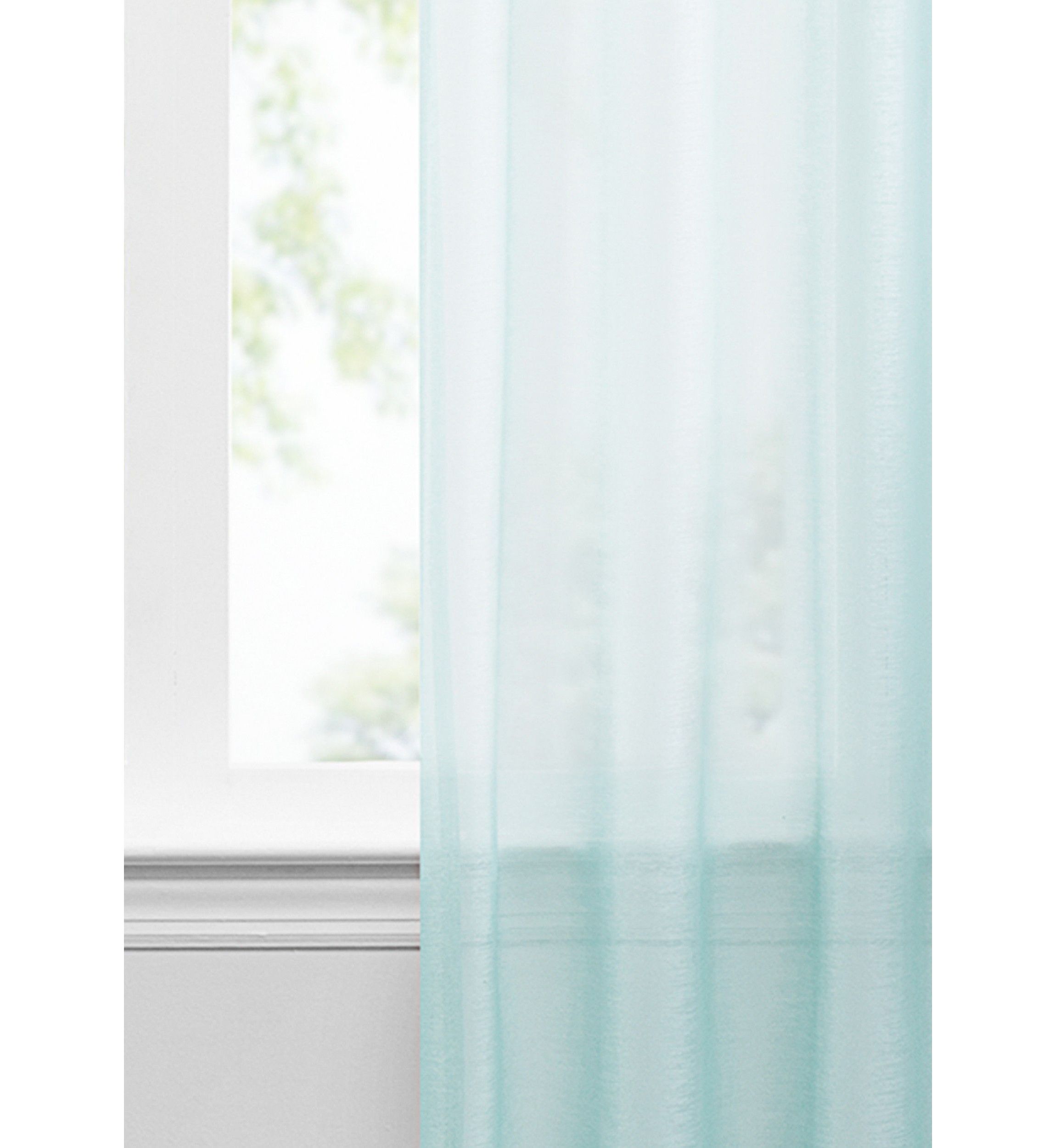 Textured Voile Sheer Window Panel