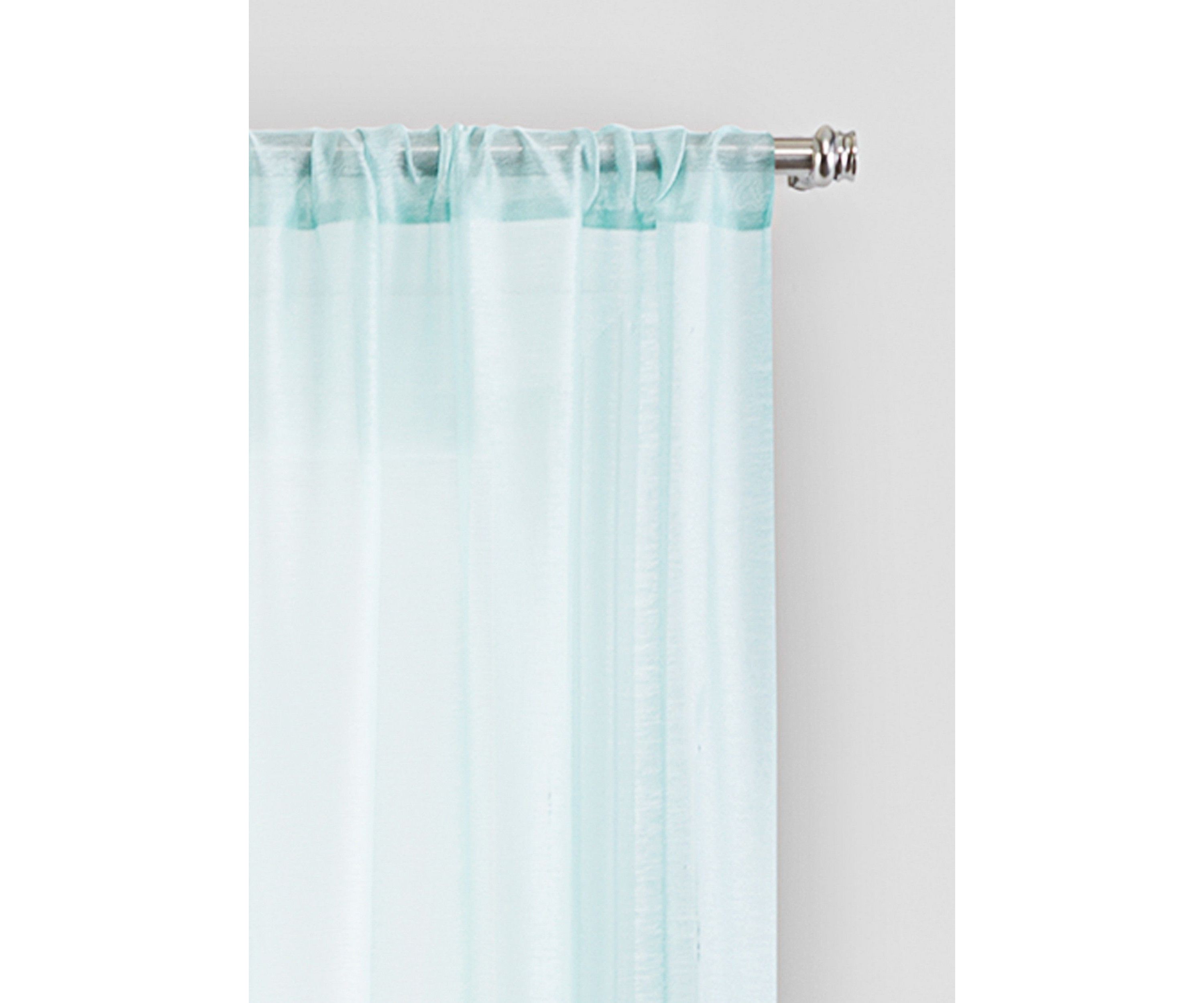 Textured Voile Sheer Window Panel