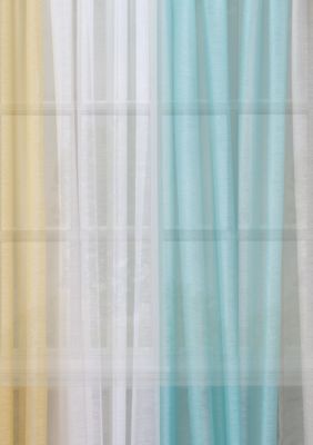 Textured Voile Sheer Window 6 Pack Panels