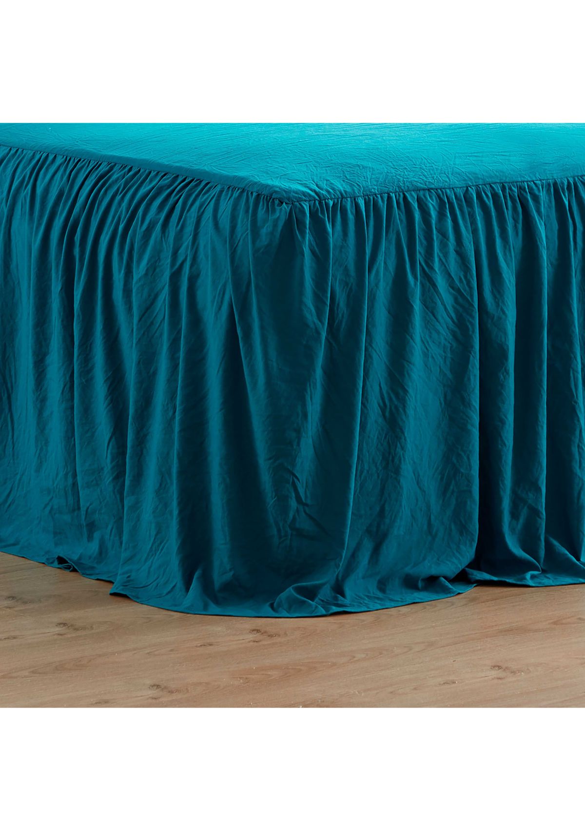 Shabby Chic Ruffle Skirt Bedspread & Sham Set