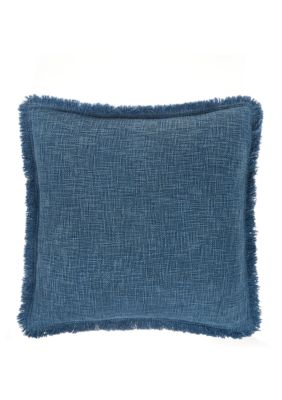 Waverly Clifton Hall 20 Inch X 20 Inch Denim Textured Decorative