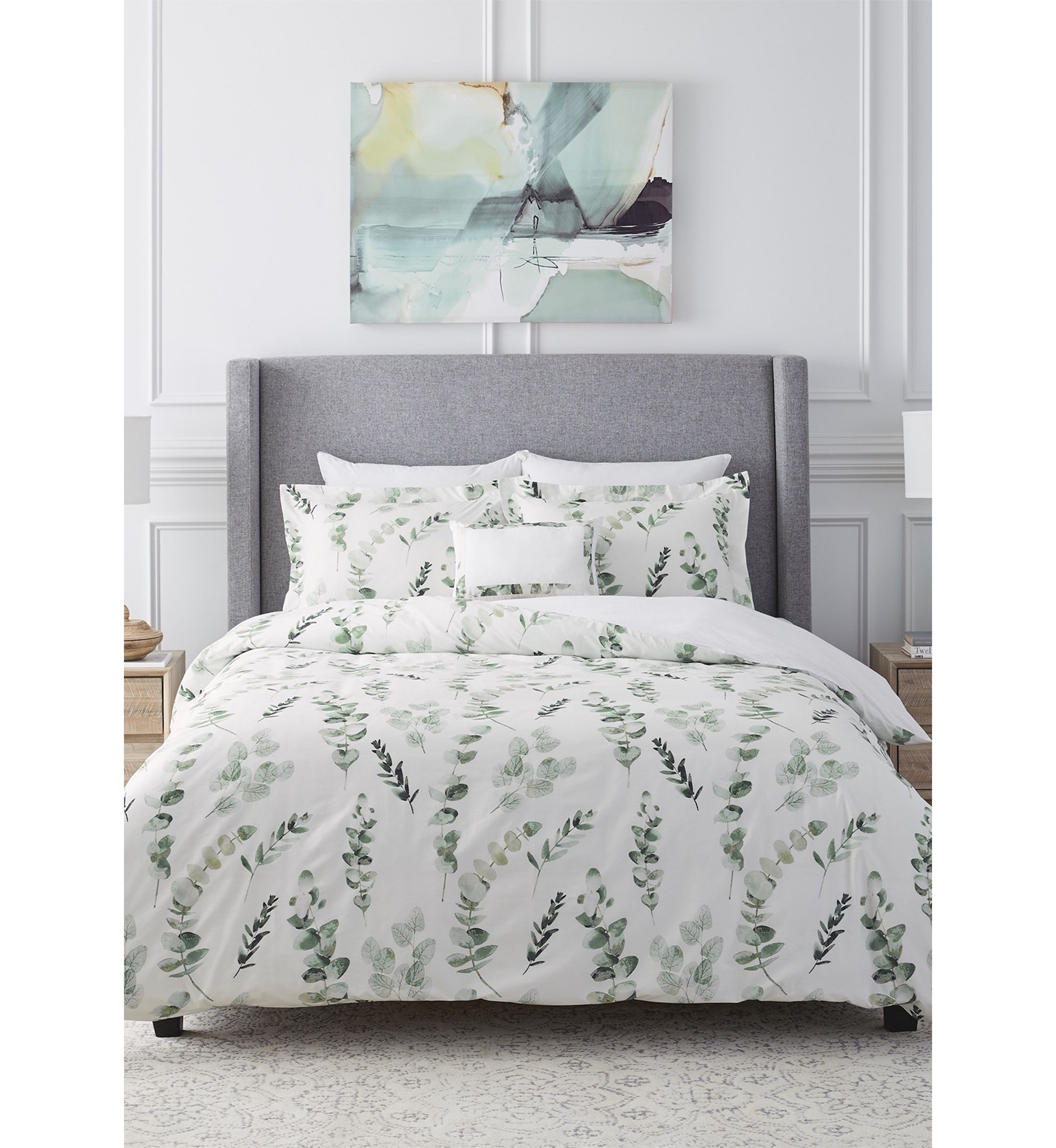 Eucalyptus Combed Cotton Comforter Set