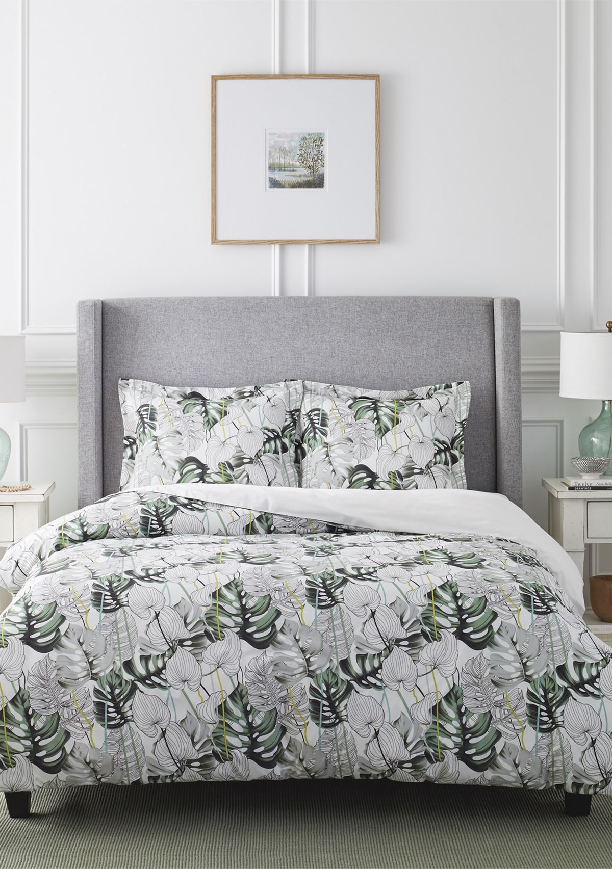 Monstera 100% Cotton Duvet Set